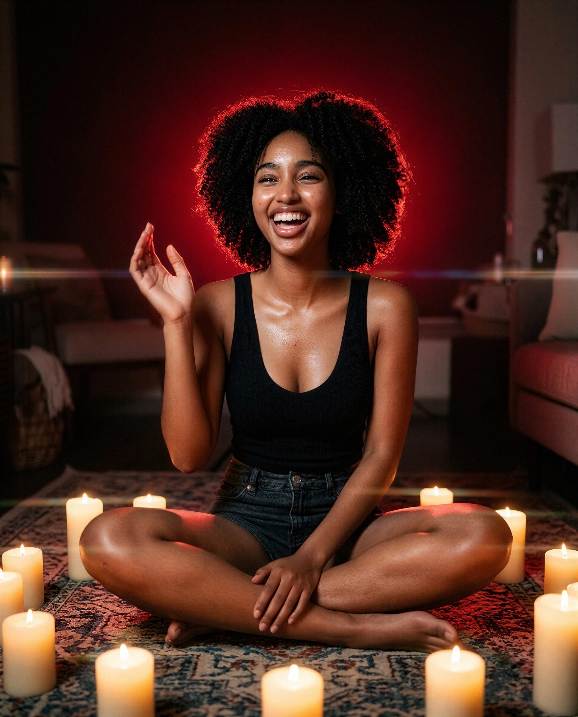 I'm glowing for one lucky subscriber—ready to make this heat all yours? 🔥😉, by Amara Jackson