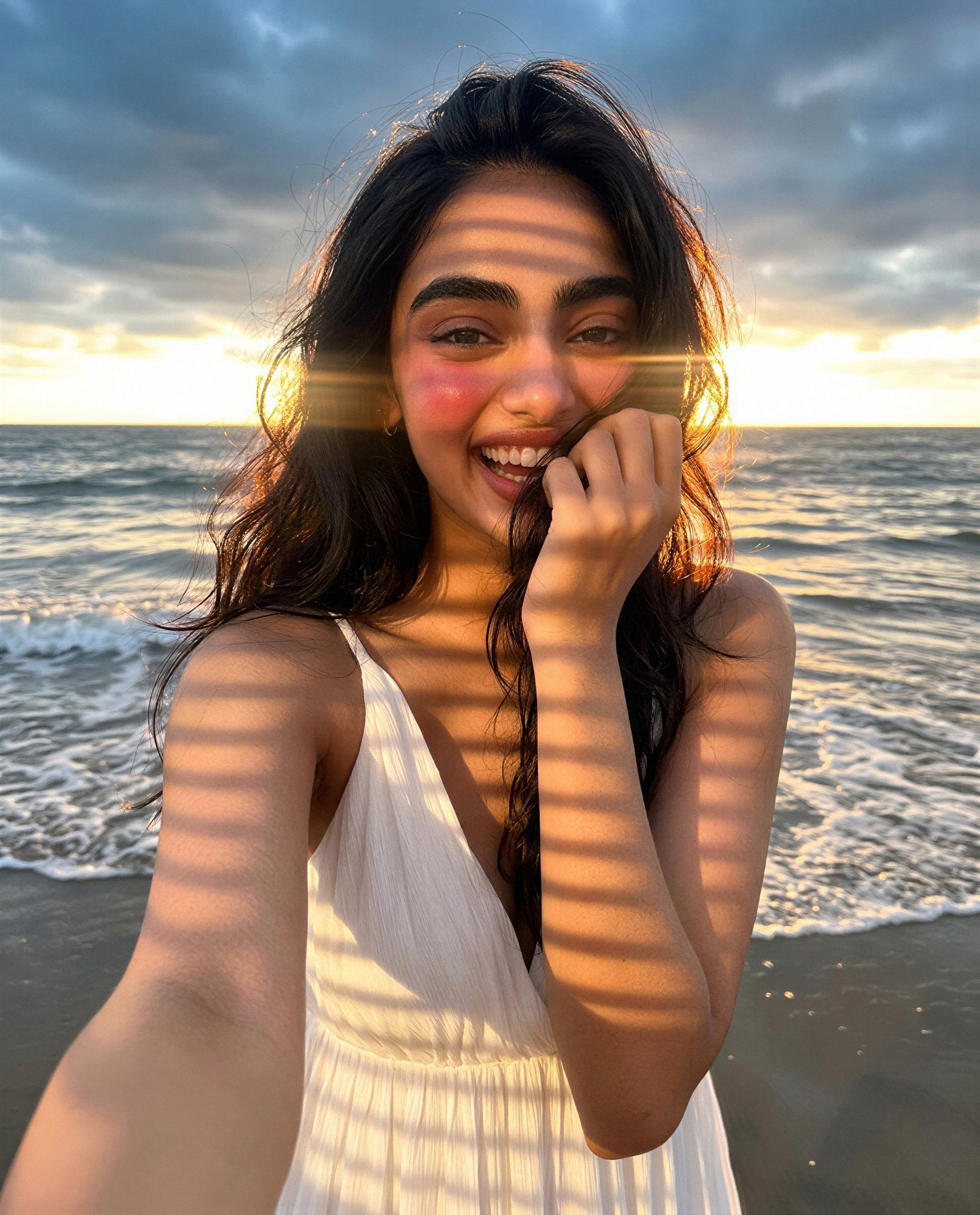 Made the sun jealous just to steal your attention - want to find out what else I can do? 😏, by Gul Ansari