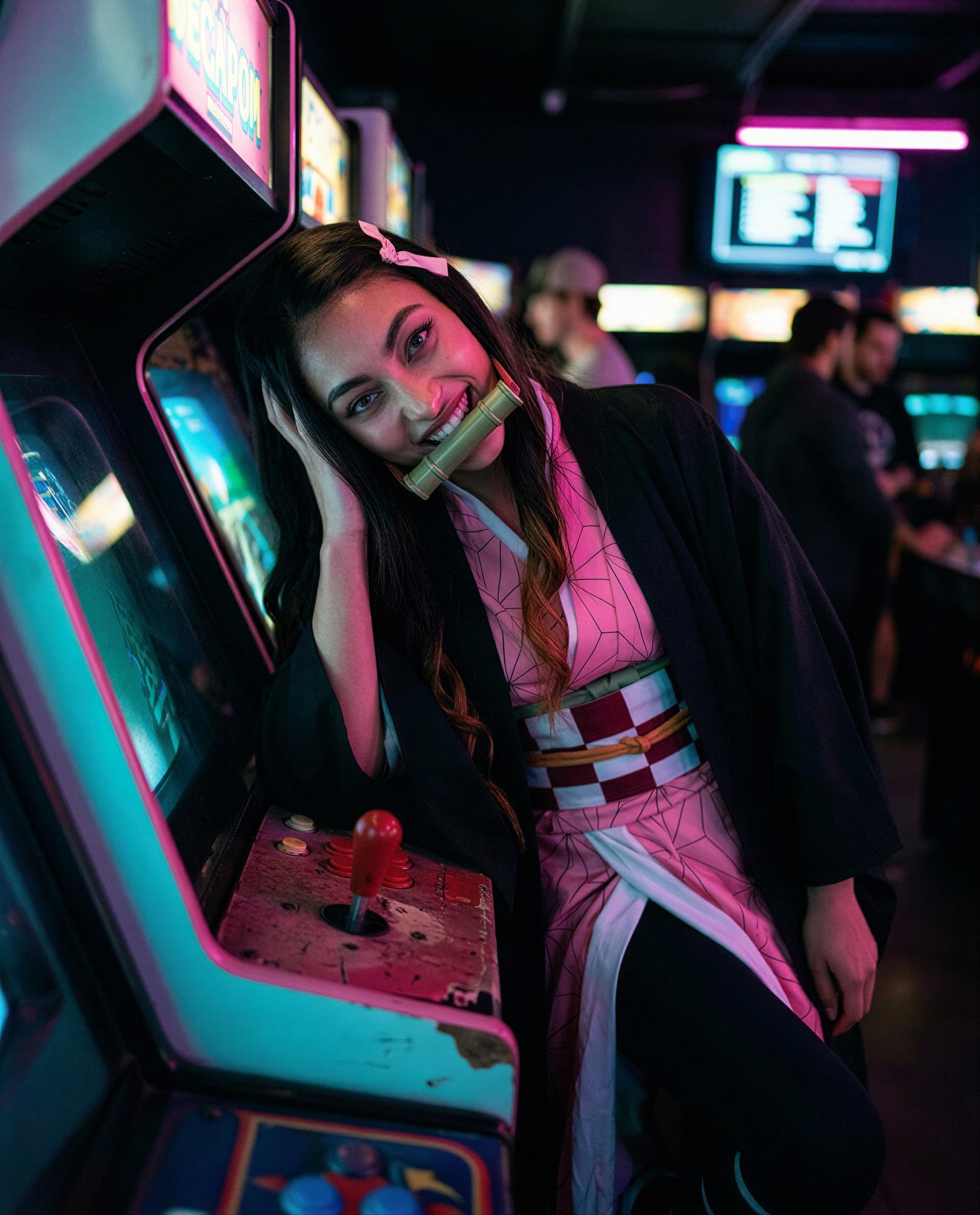 Neon, mischief, and a private challenge - think you can handle my high score? 😉, by Ika Bayu