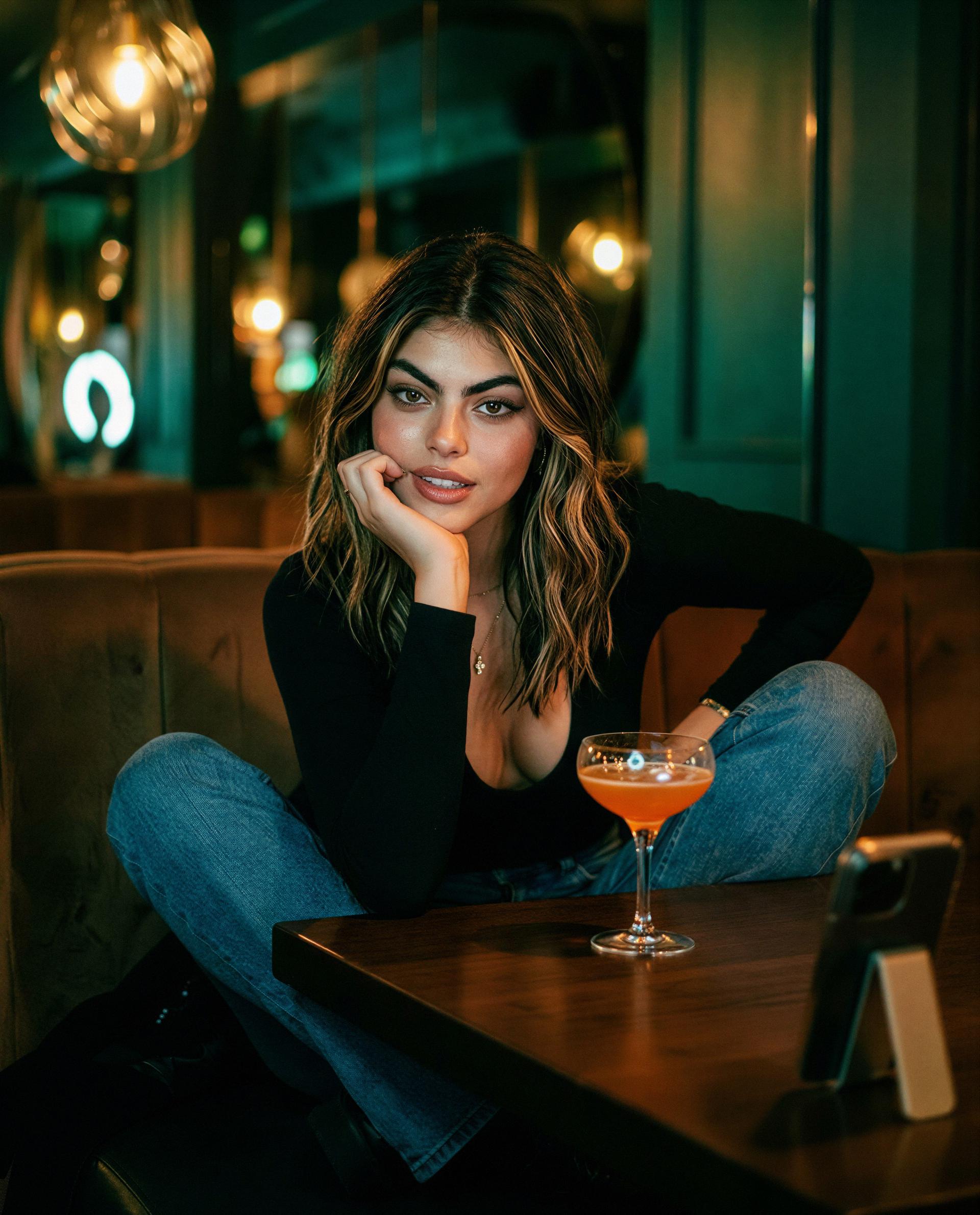 I’ve got a secret recipe and a glass with your name on it—ready to RSVP for something private? 😘, by Gabriela Moreno