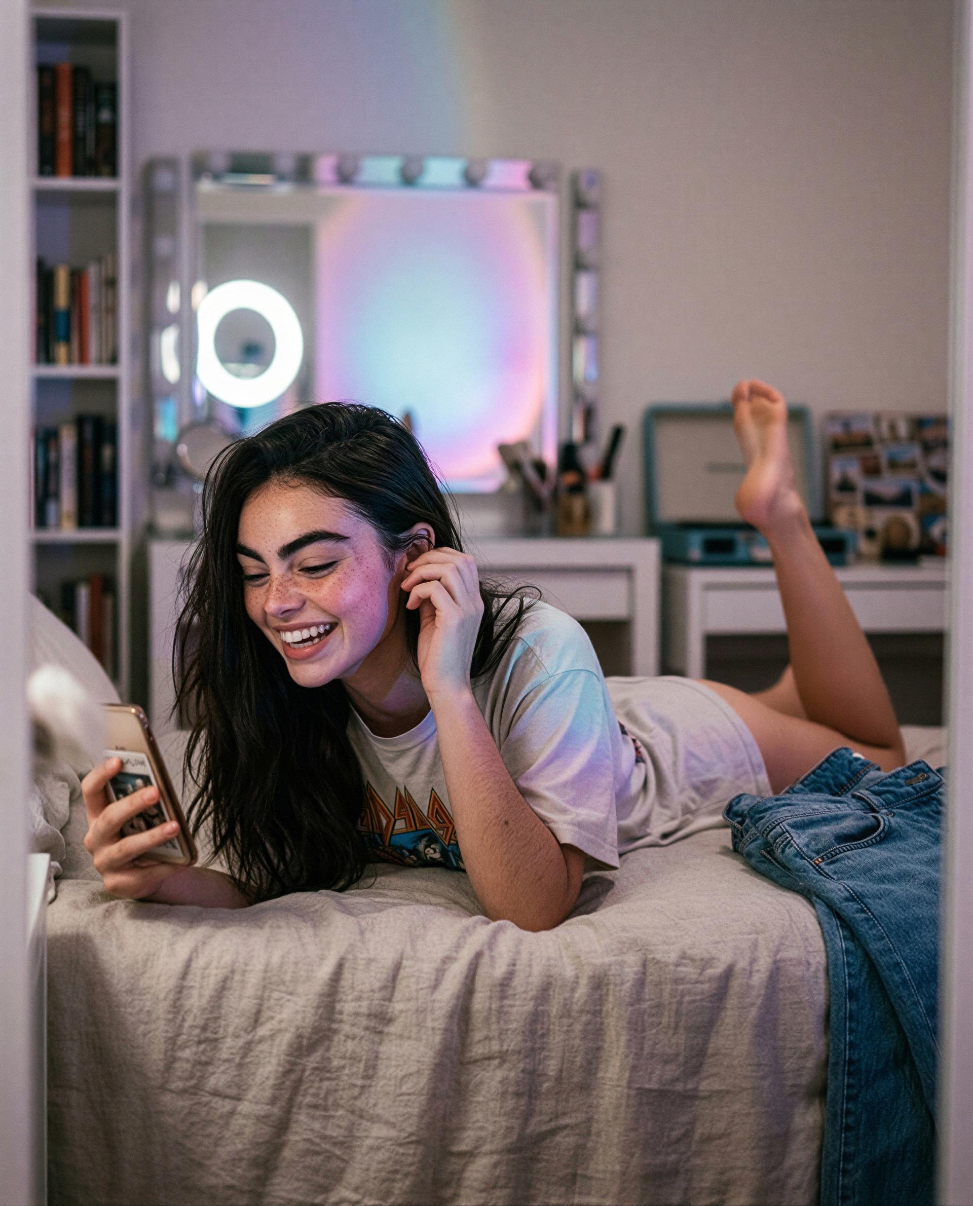 Midnight smiles and private previews—wanna come closer?, by Aisha Levi
