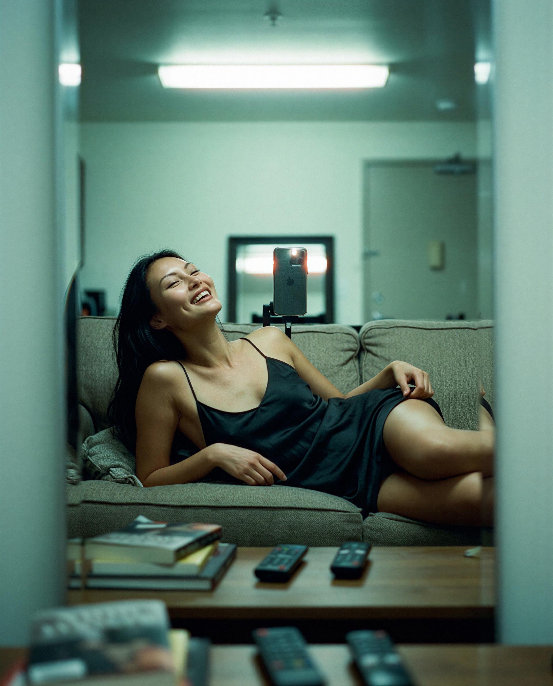 Lights on, excuses off—come claim the reason I’m laughing 😉, by Linh Nguyen