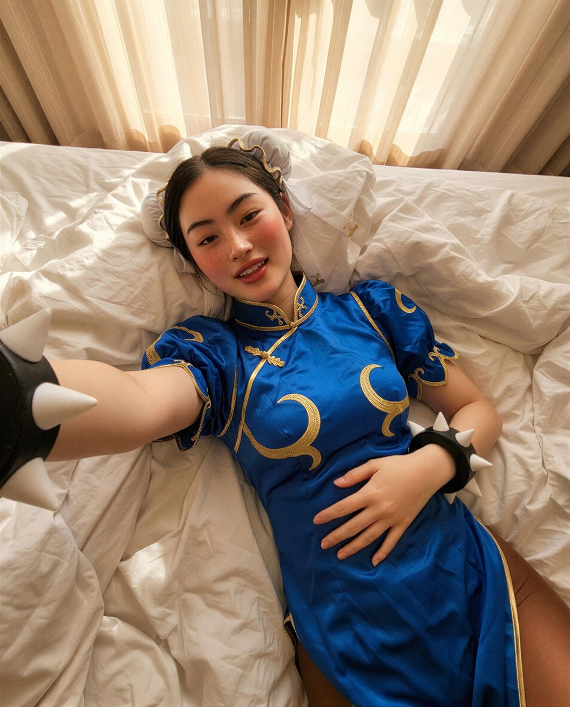 Silk, spikes, and a smile - tempt me and I’ll decide if you earn the late-night bonus. 😈, by Amina Siti