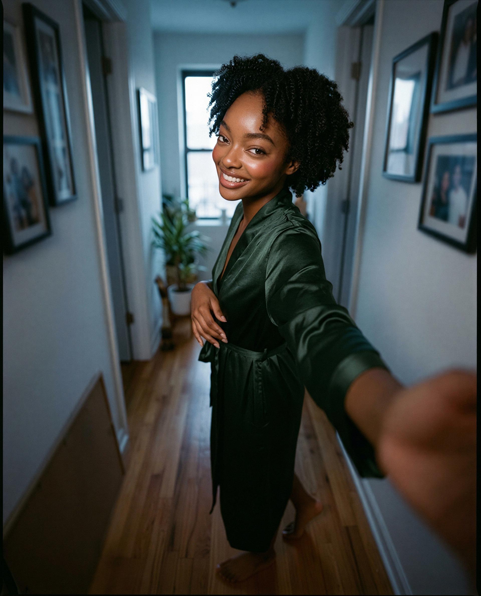 Grab my hand and slide into my DMs - I'll show you exactly why I grin like this 😏💕, by Shaniya Diallo