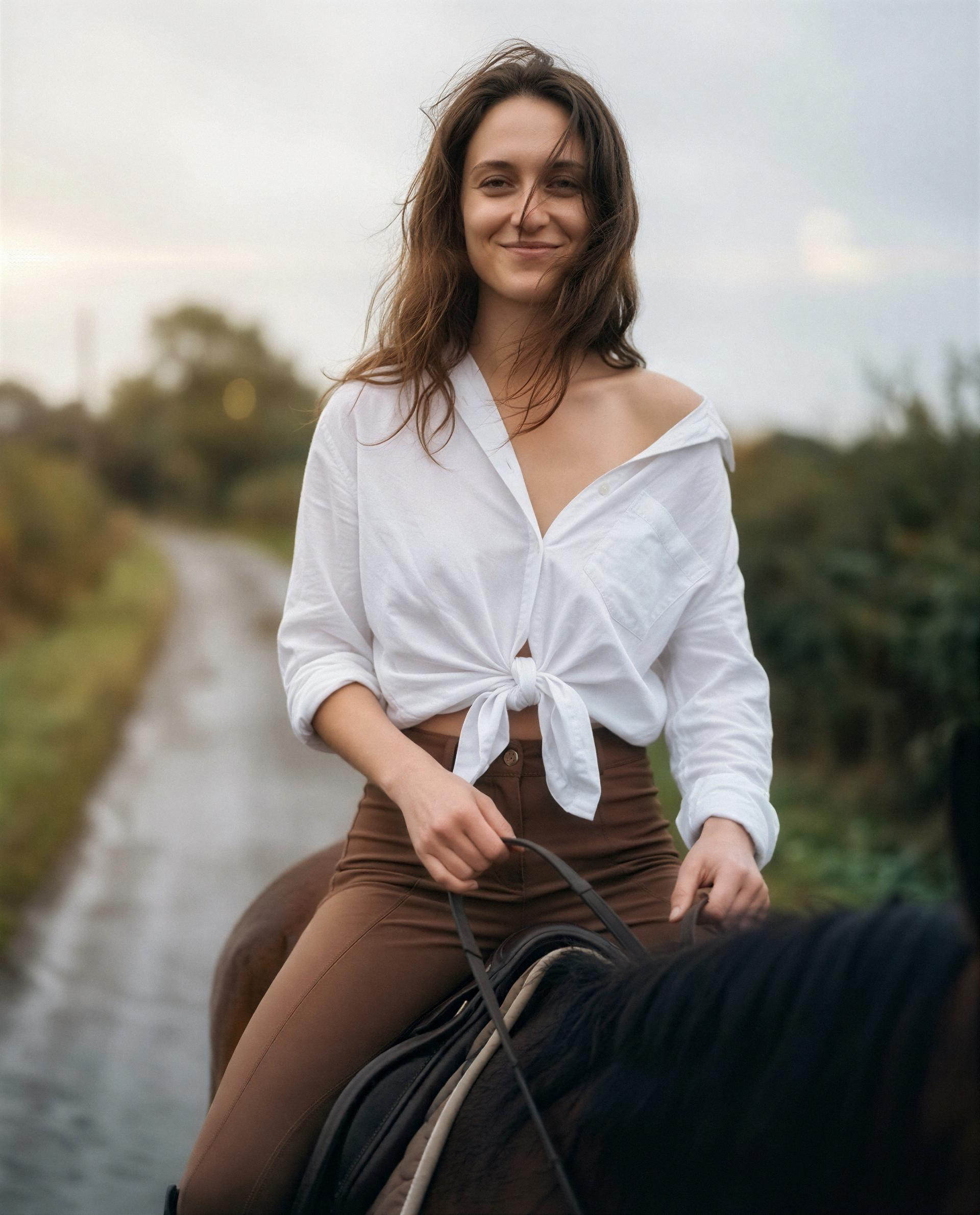 Saddle up, babe - I’m only taking one lucky rider tonight 😉, by Emily Schäfer