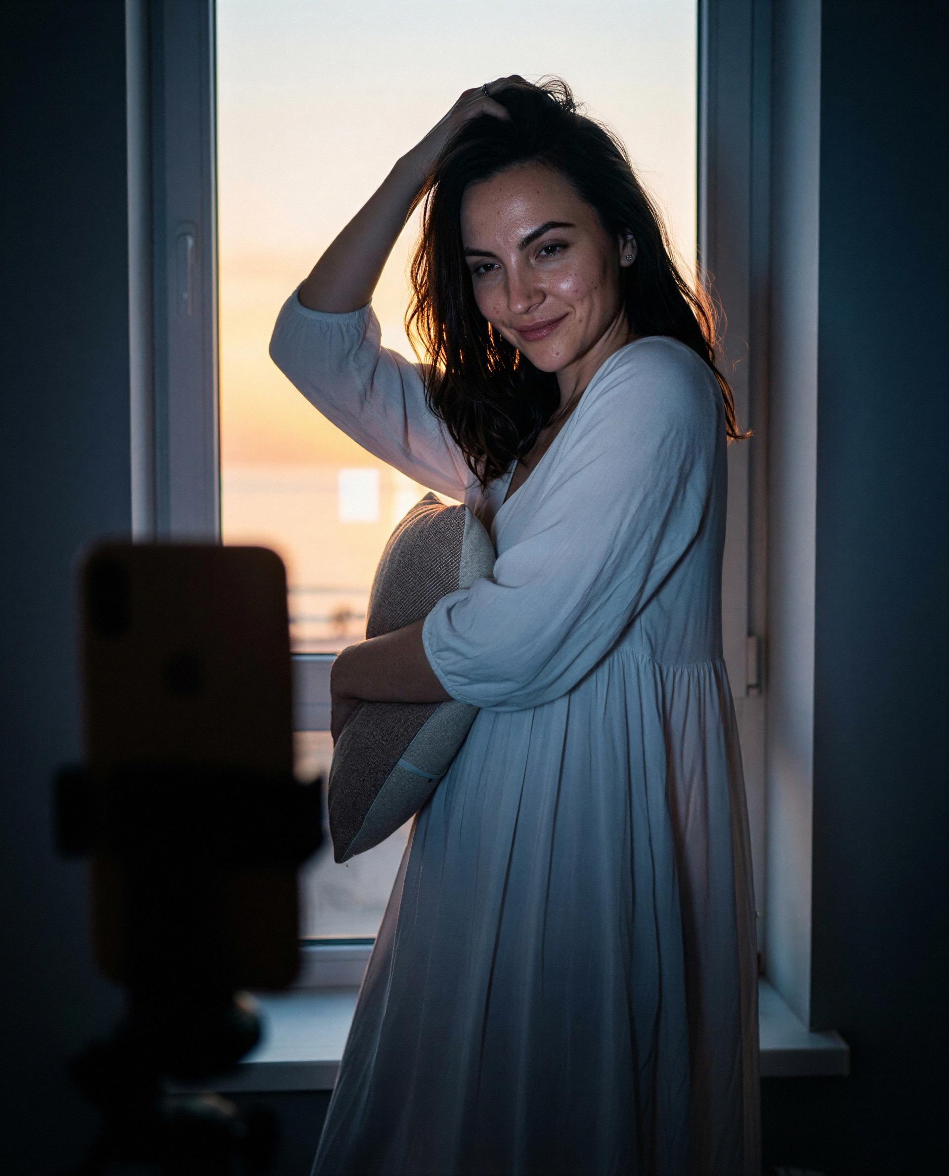 brief confession: i filmed this with you in mind - will you be my favorite view? 🥺, by Fiona O'Connor