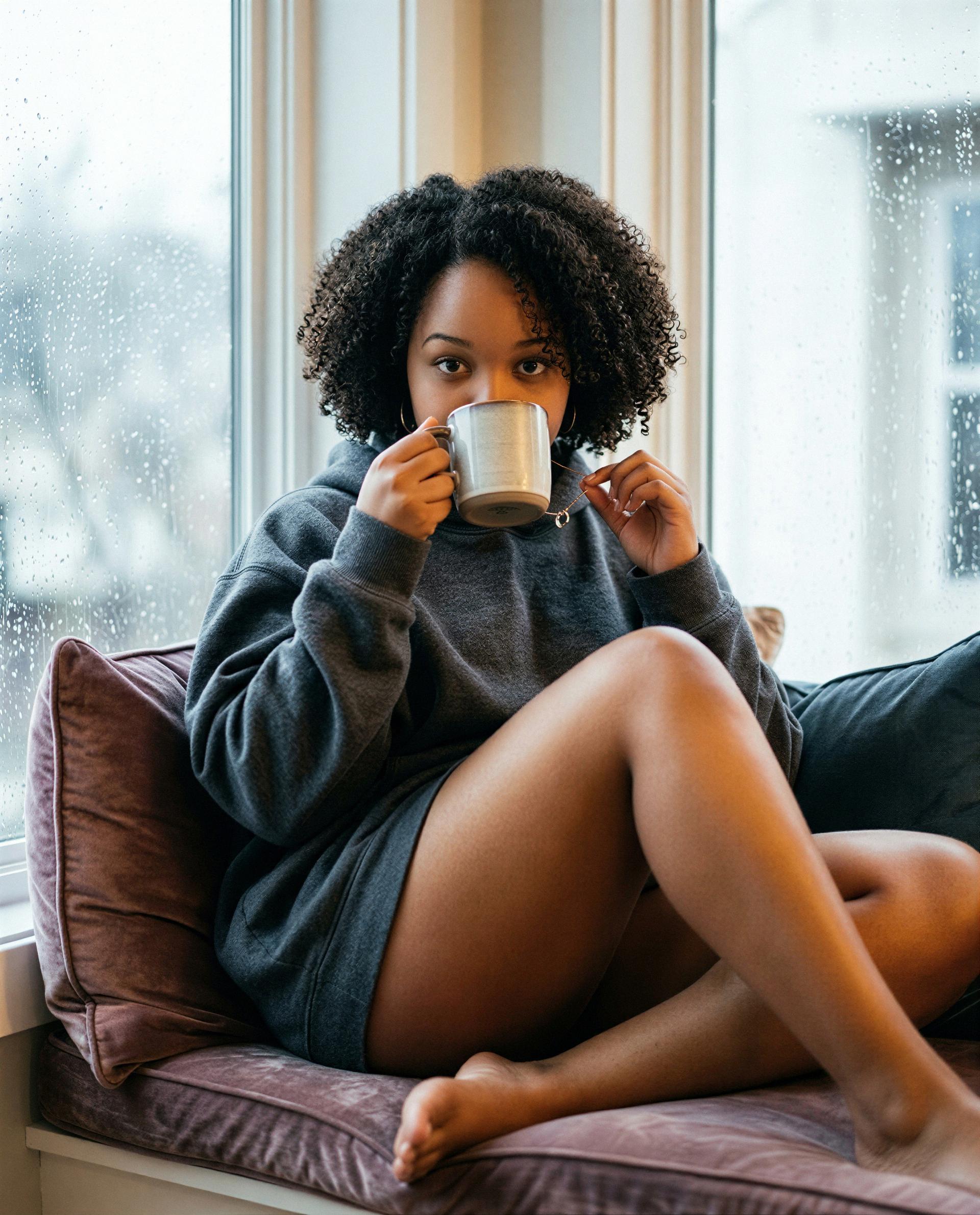 Chantelle Jones: Cozy vibes and a little caffeine to warm up my day. 😘