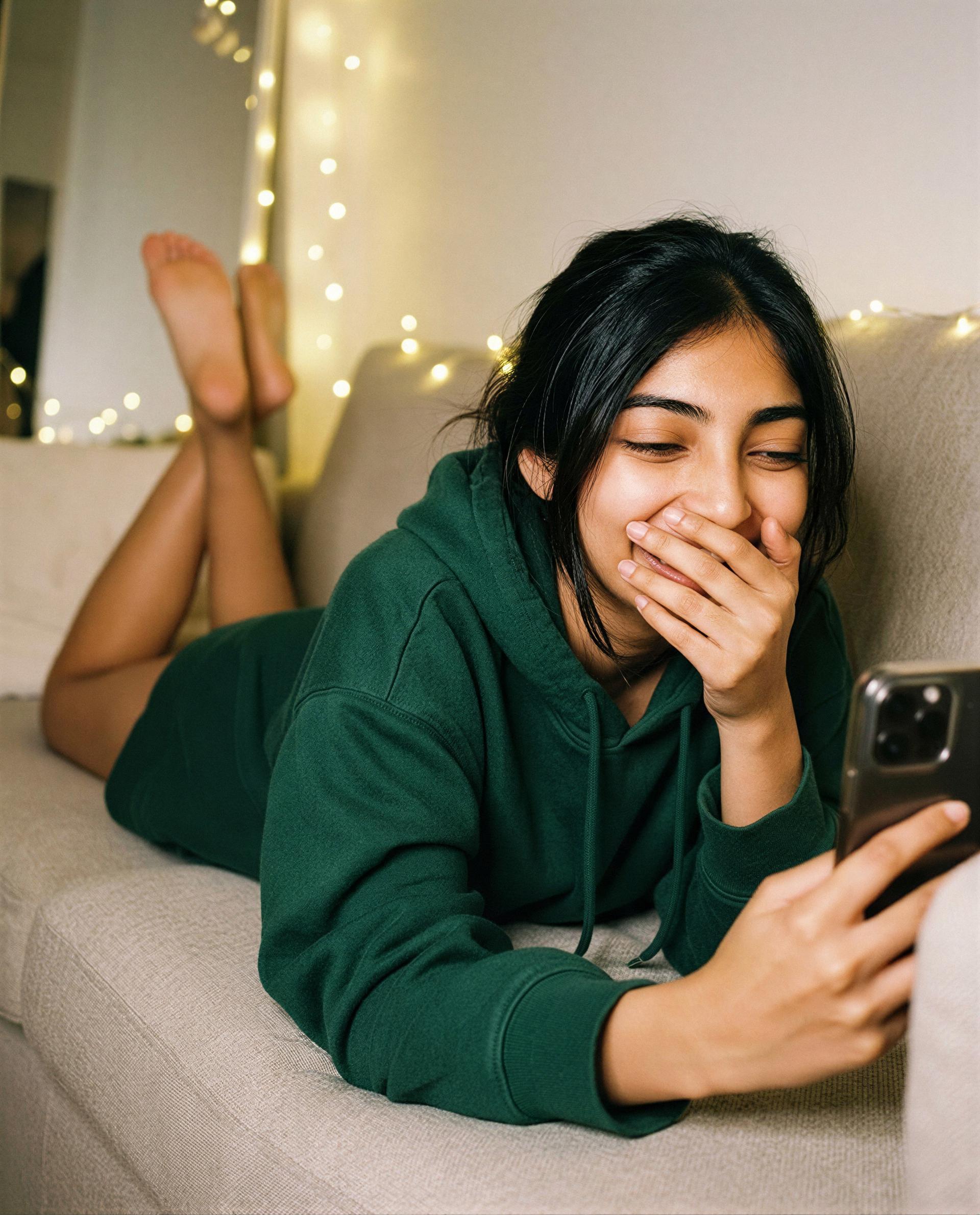 Caught smiling—come get exclusive access to the mischief I’m planning 😈, by Fatima Roy