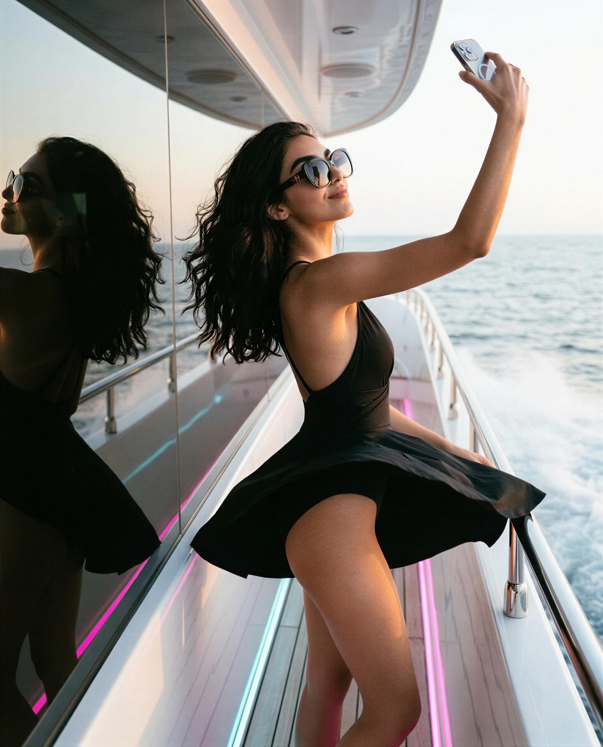 Sea breeze, my skirt, and a private preview - unlock it and let's make tonight one to remember 😘, by Ladan Jahan