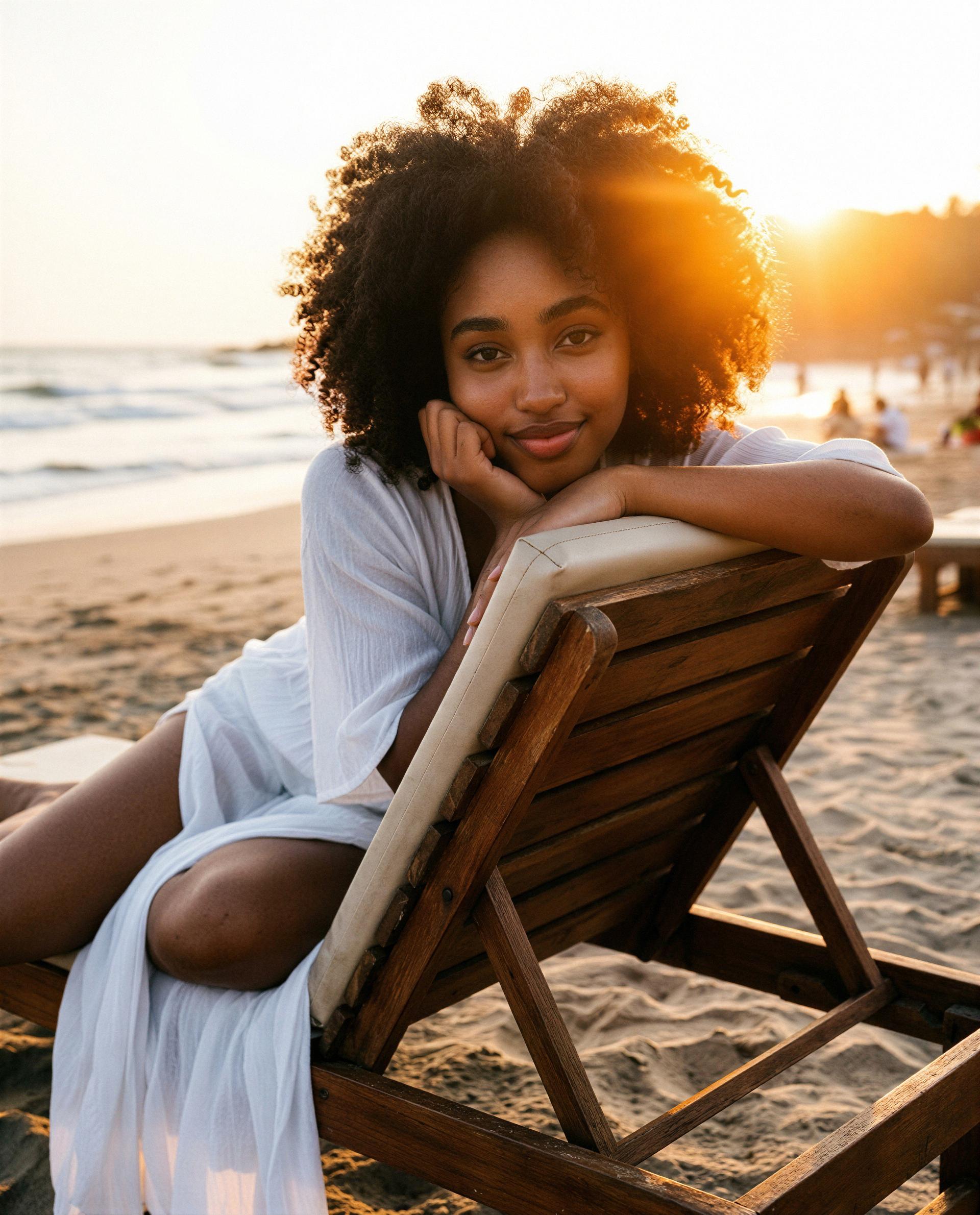 I'm wearing only moonlight and a mischief made for you—care to steal it? 🌙😉, by Amara Jackson