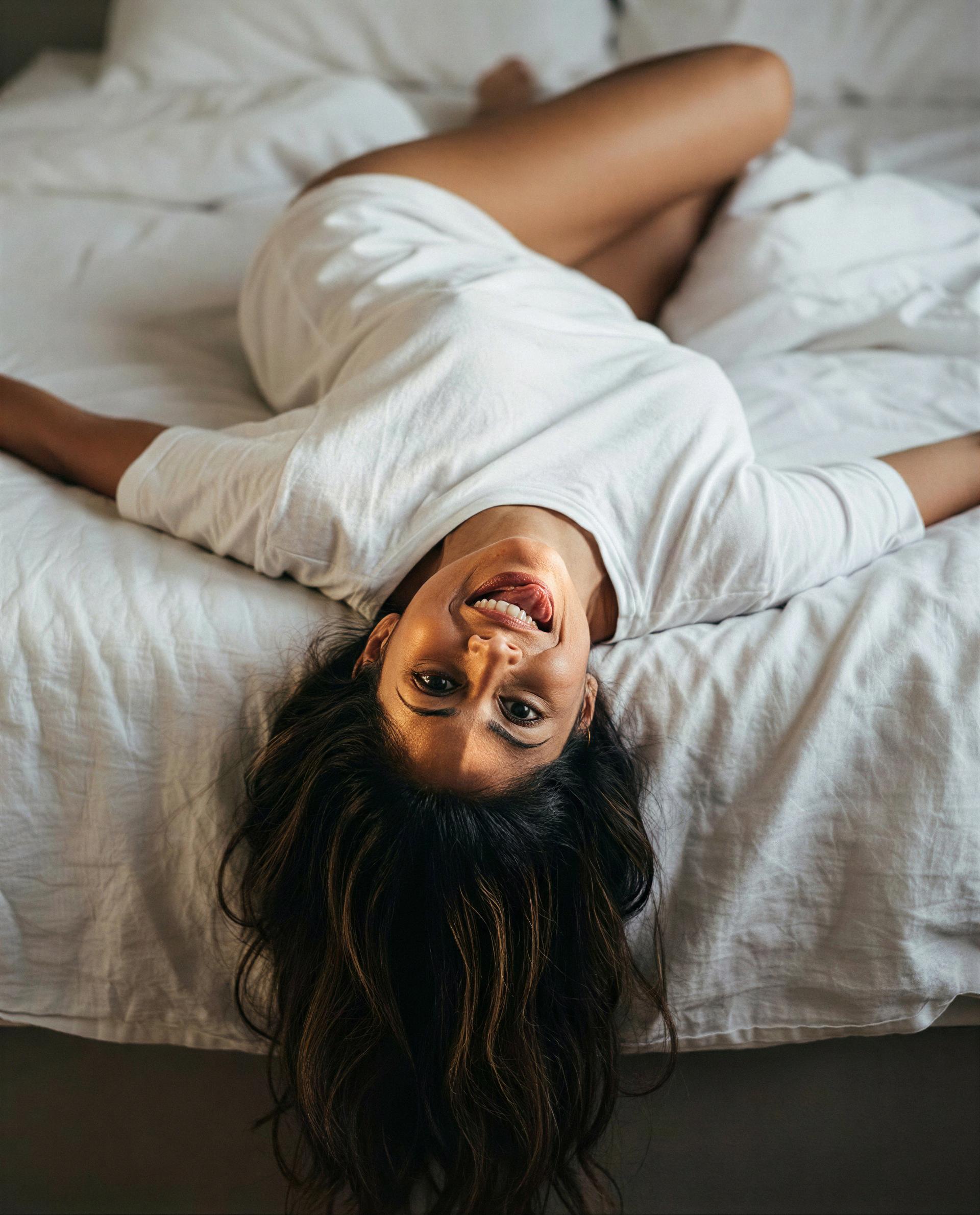 Bed's open, rules are optional - slip in and let's make tonight ours. 😉💕, by Juliana Silva