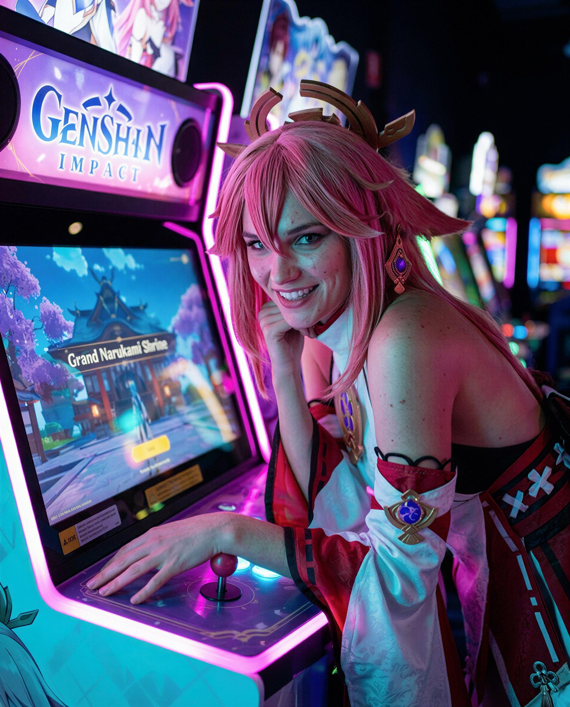 Insert coin—I'll be your favorite cheat code., by Margarita Hernández