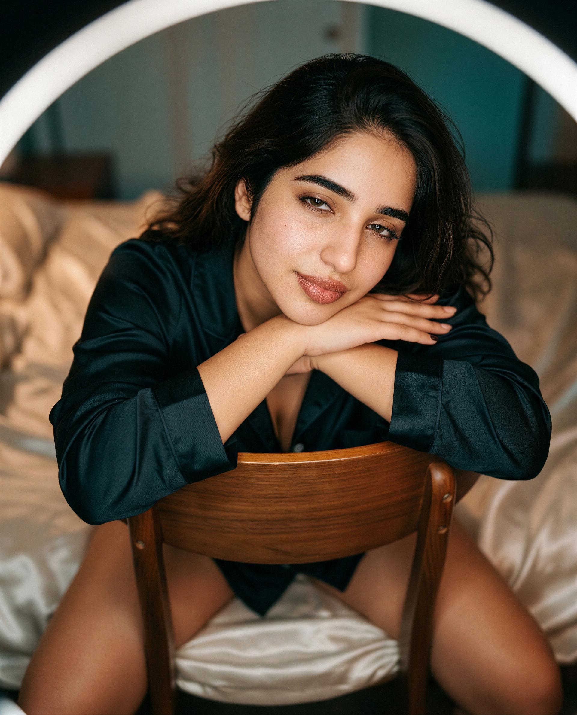 shh… i'm pretending to nap but wide awake for my favorite subscribers - wanna stay up with me? 🫣✨, by Reem Shimon