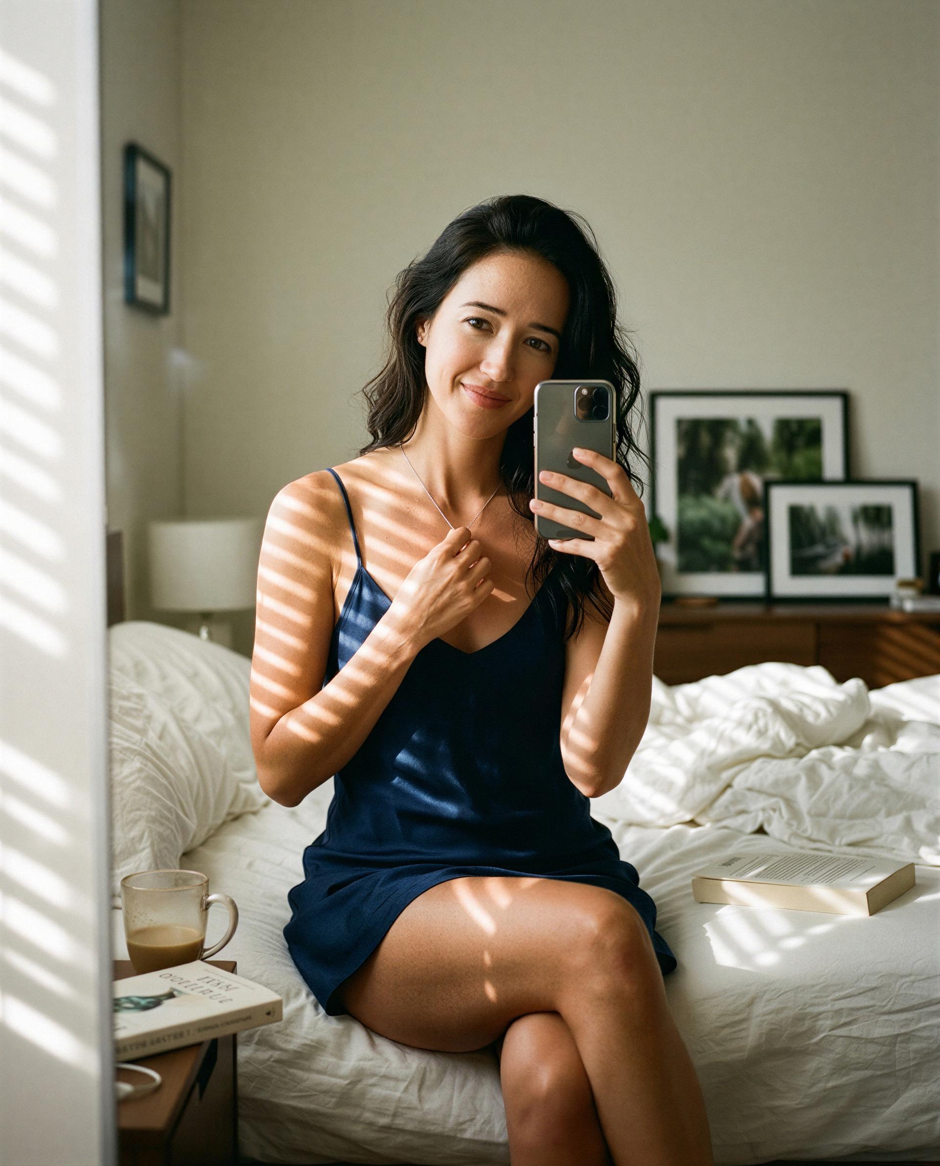 coffee's cooling and i'm getting bolder - want to buy a ticket to my late-night reel? 🫣💋, by Ingrid White