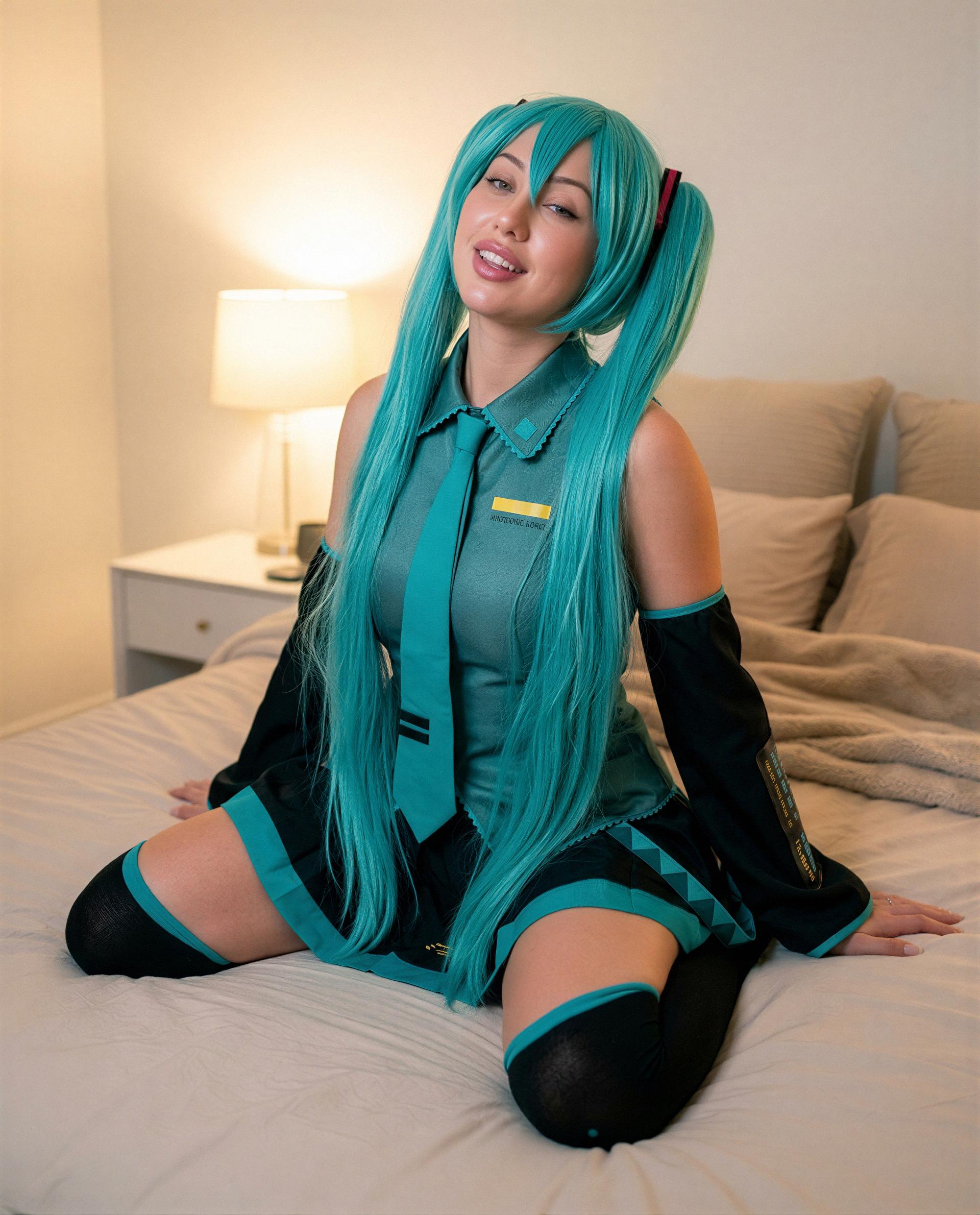 All dressed in teal just for you—ready to peek at my favorite secret? 😘💚, by Ngoc Anh Ly