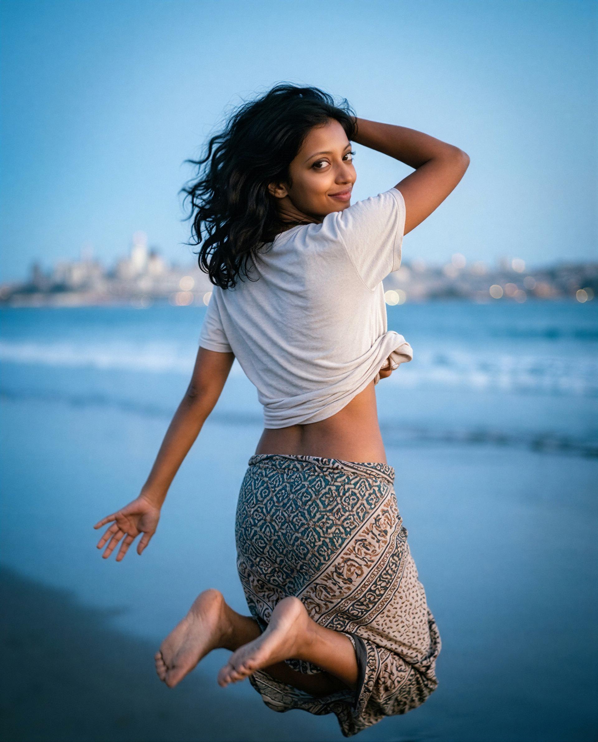 Looking back just for you—think you can make me stay? 😘, by Uma Iyengar