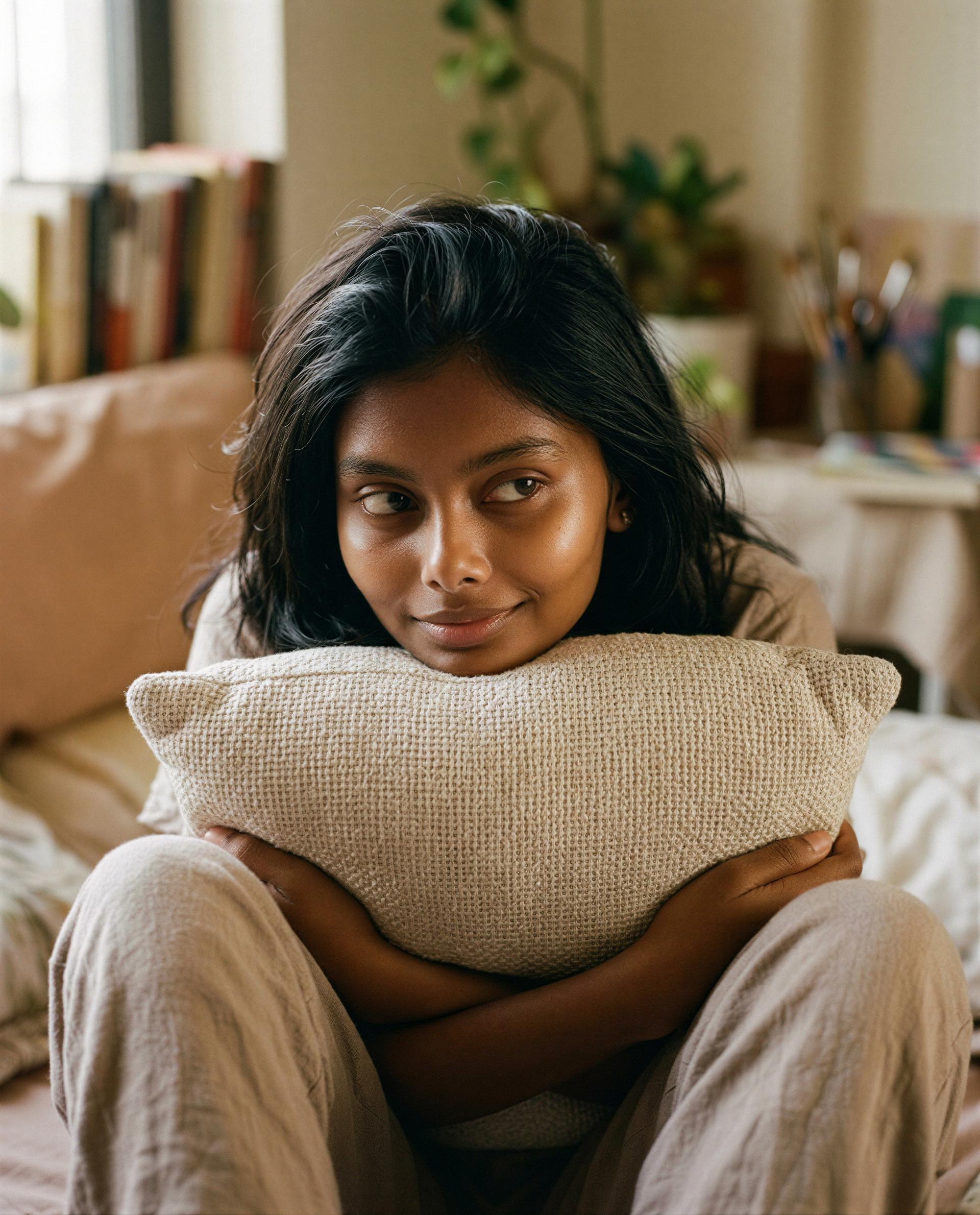 This pillow's jealous—wanna trade it for a private show? 😘, by Esha Joshi