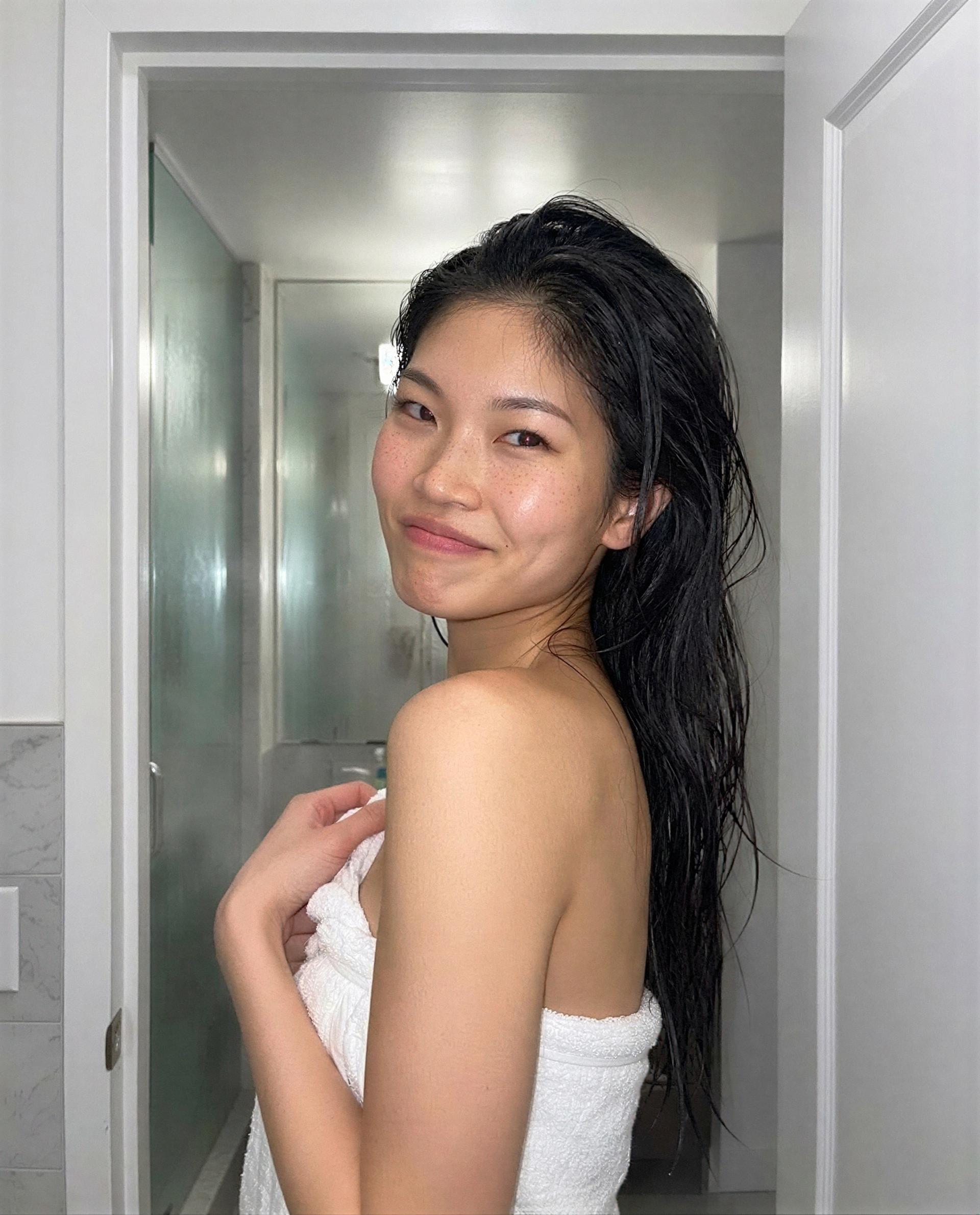 caught me like this - be my favorite distraction tonight? 🥺💫, by Chloe Nguyen
