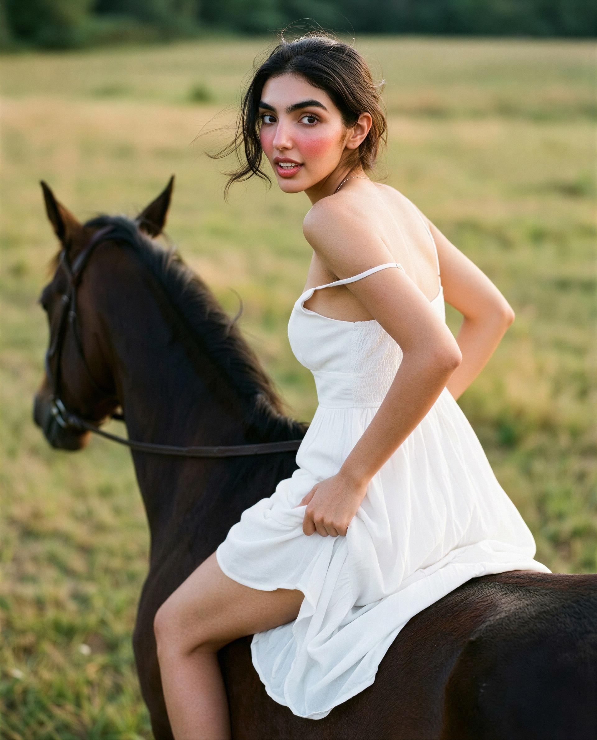 Saved you a spot on my ride—come claim it, babe 😉, by Ladan Jahan
