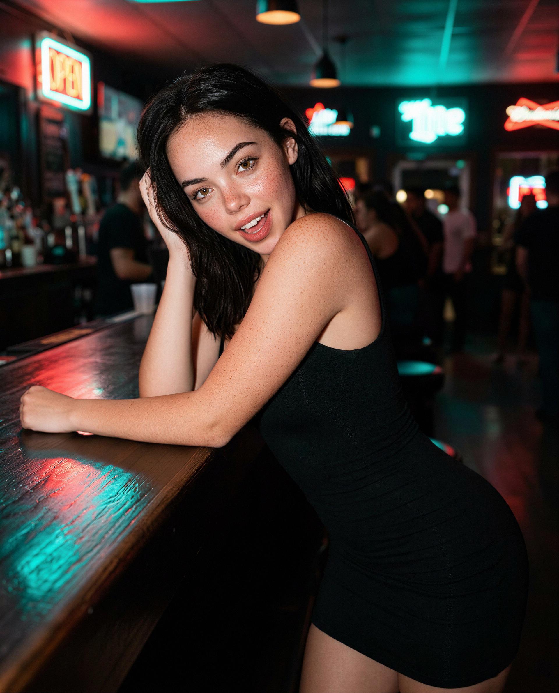 Just me, a bar, and a little bit of magic ✨, by Raquel Costa