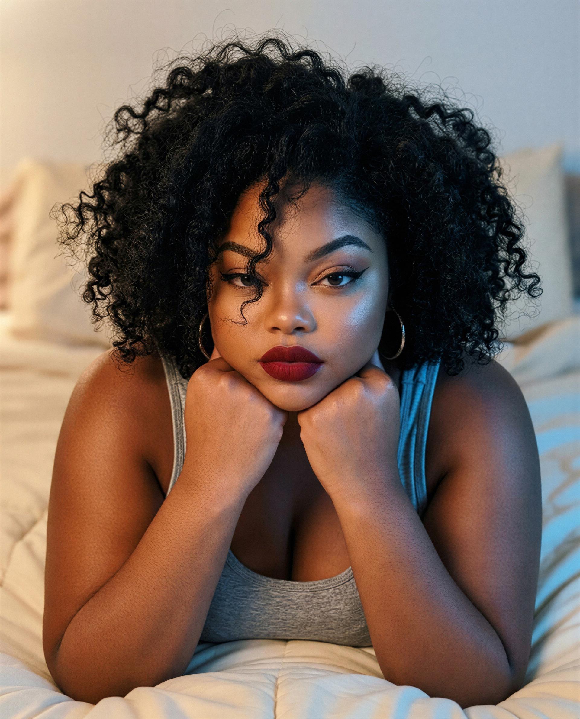 Lying here with nothing on my schedule but you - tempt me and I’ll make it unforgettable 💕, by Ayana Ade