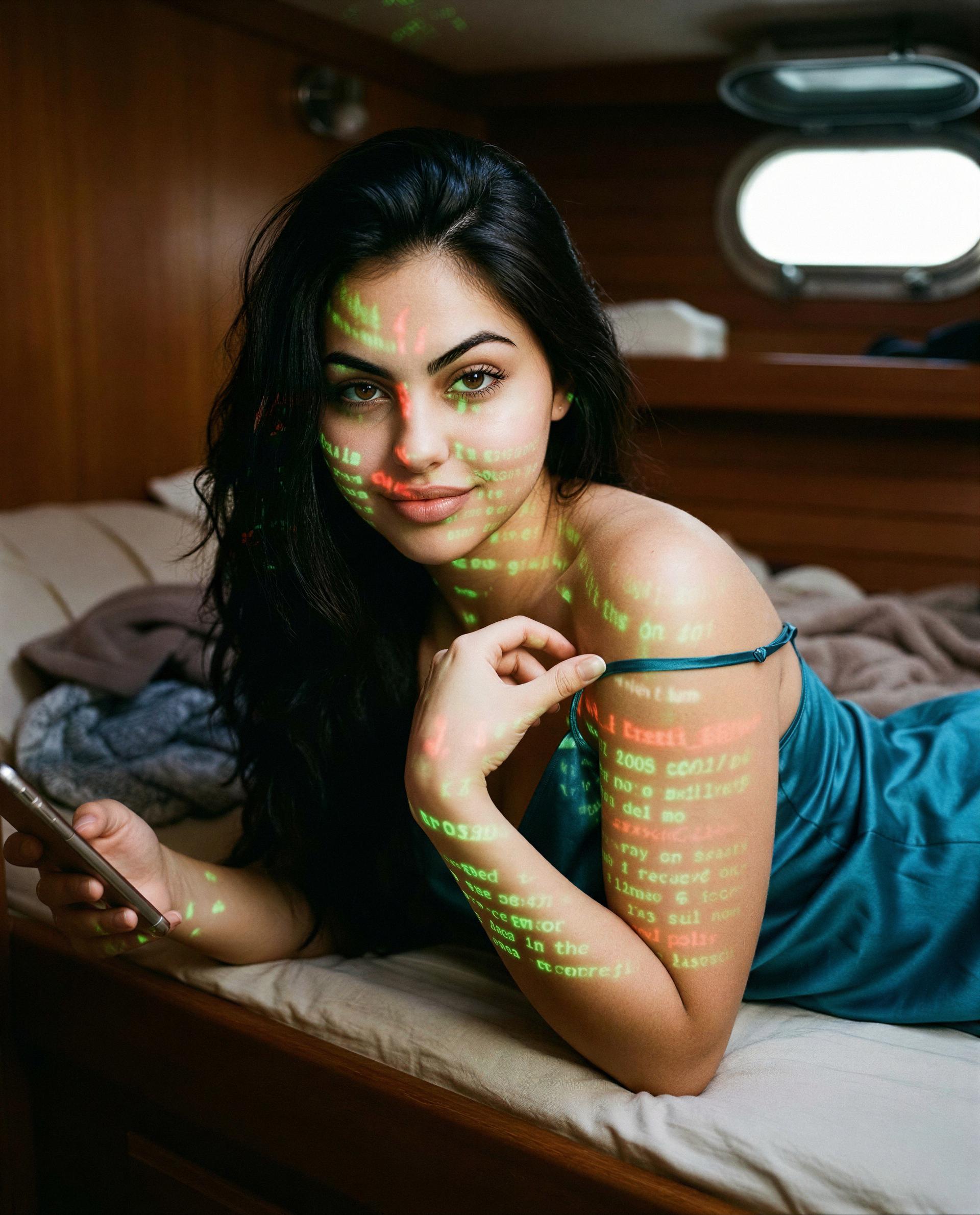 code on my skin - you're the only password I want to crack 😏, by Carolina Reyes