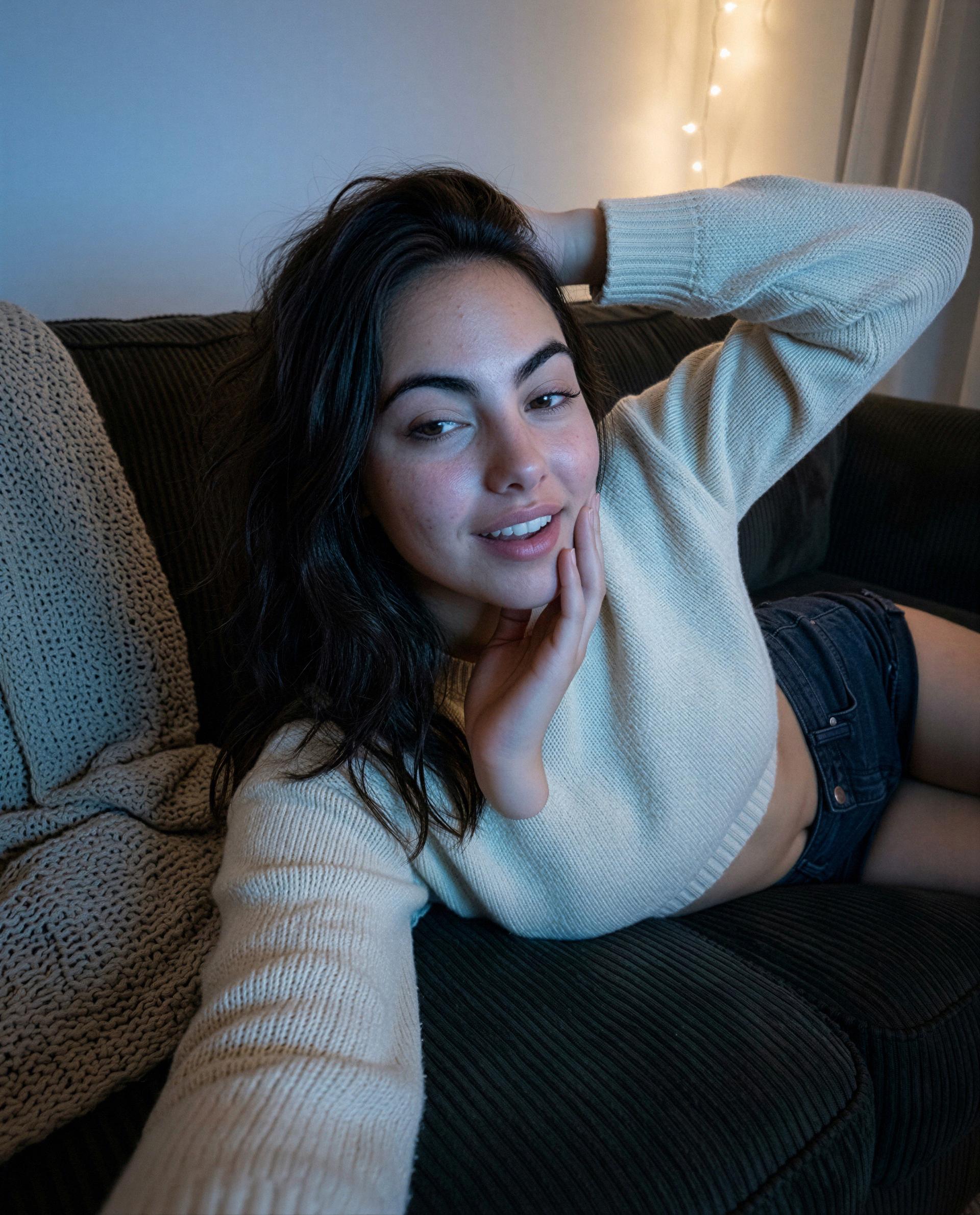 kept the lights low and the camera on - who wants to be the reason i turn them up? 🫣, by Daniela Souza