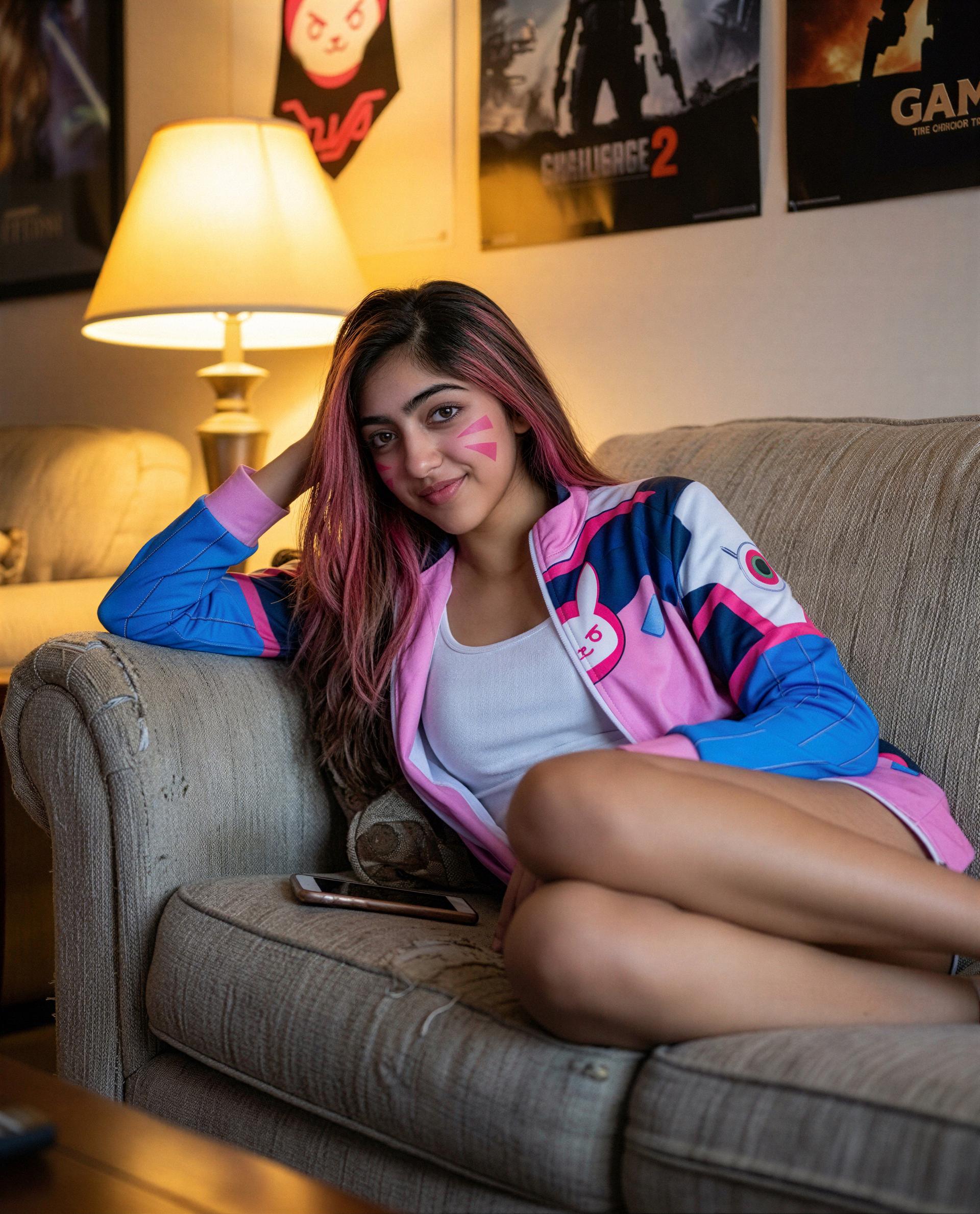 Only one guest pass for this couch - do you think you’ve earned a midnight peek? 😉, by Meera Sidhu