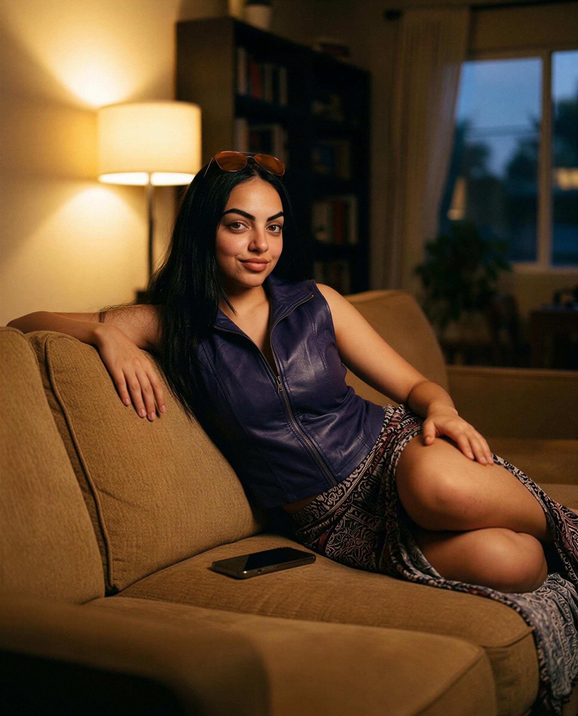 feeling cheeky—stay and i'll show you why the couch is just the warm-up. 😉, by Mitra Özdemir