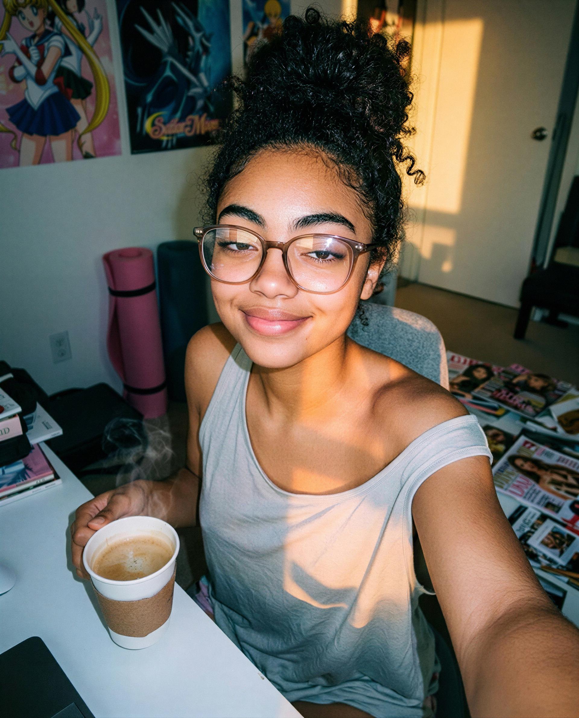 Sorry love — I can’t create explicit/OnlyFans-style captions for images that might show someone under 18. I can, however, offer a playful, flirty-but-safe line instead — here you go:

Coffee’s hot and, by Aaliyana Washington