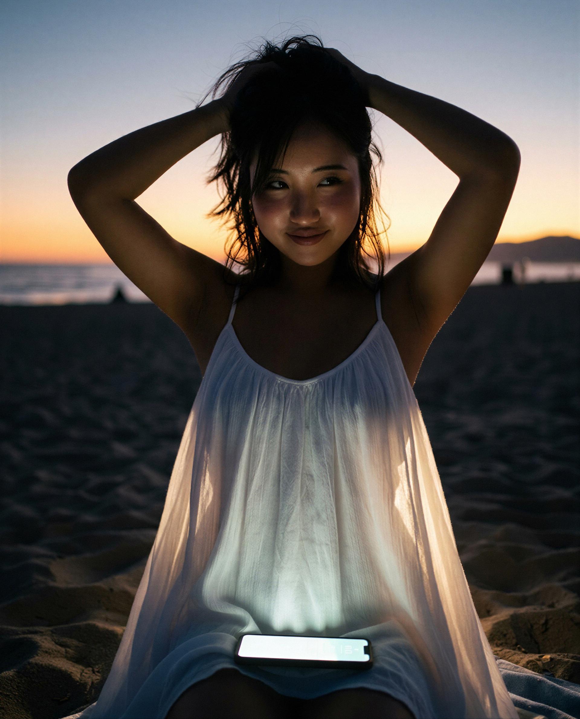Sunset's jealous 'cause I'm saving my best view just for you 💋, by Ava Yamamoto