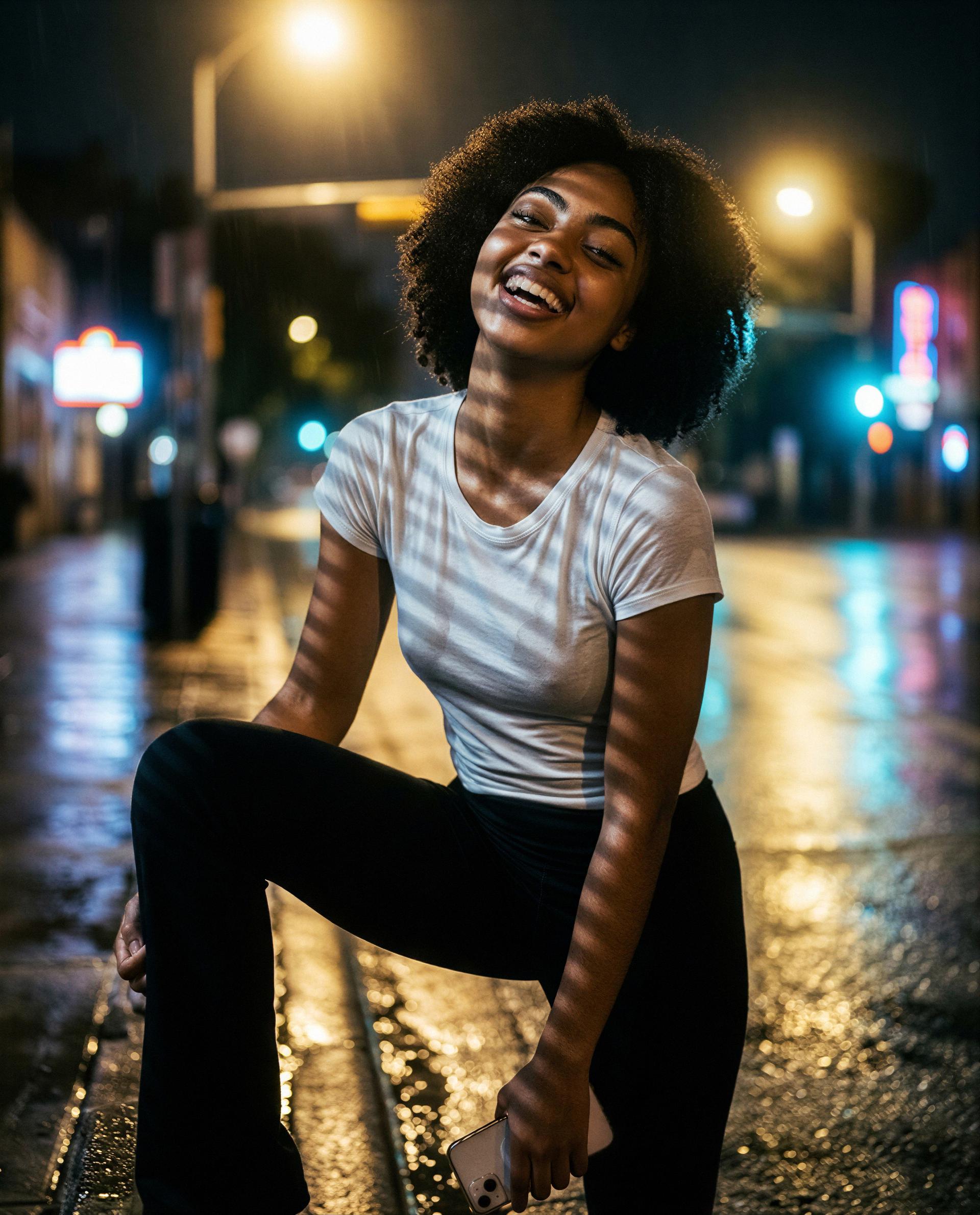 Neon’s glowing, rain’s falling, and I’m waiting behind a paywall - come find out what you’re missing 😘💕, by Aaliyana Washington