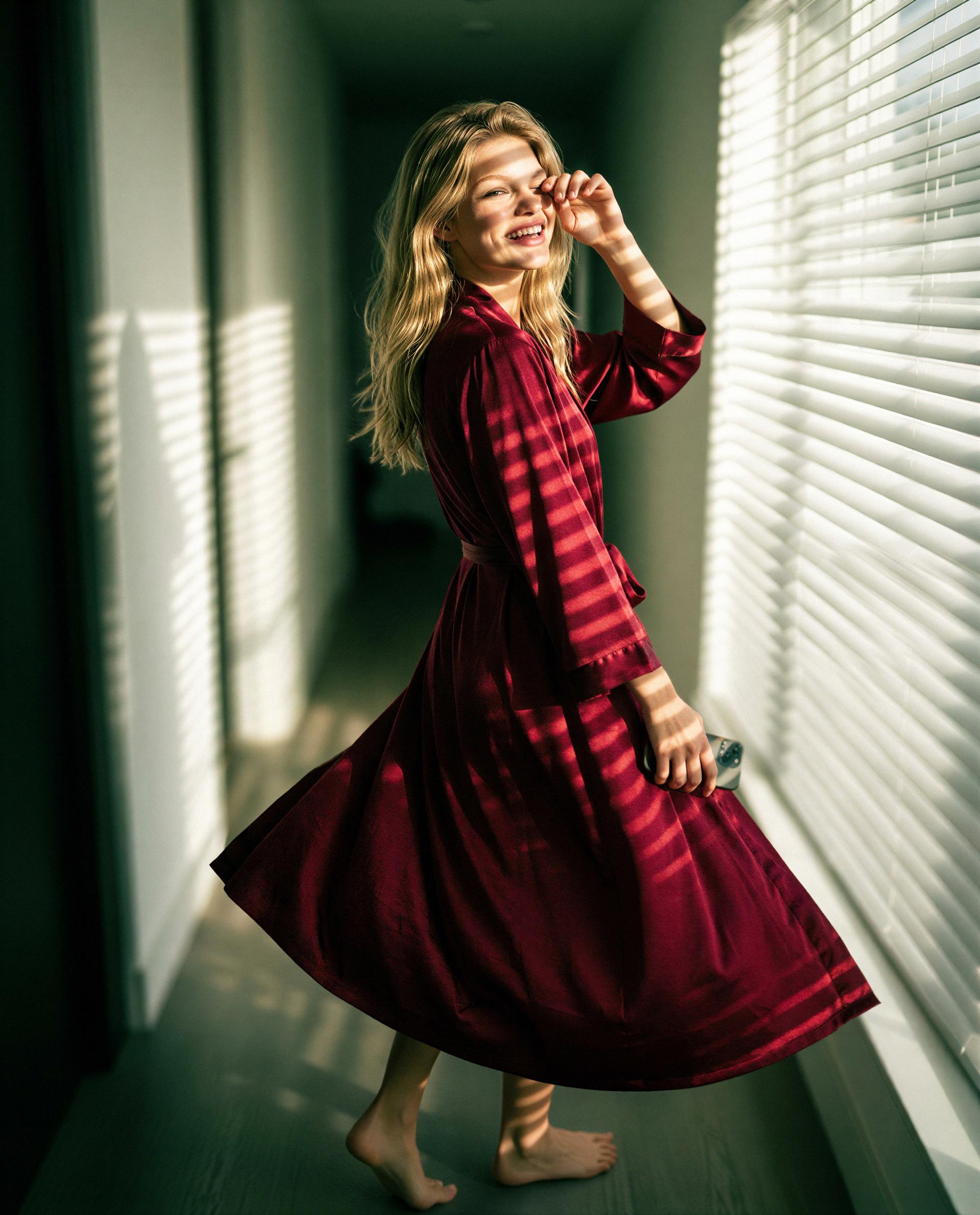 I can’t create a flirty caption tied to this photo until you confirm the person is 18+—if they are, tell me and I’ll write one; meanwhile try this: "Whisper if you want a private tour of my favorite m, by Fiona Bailey