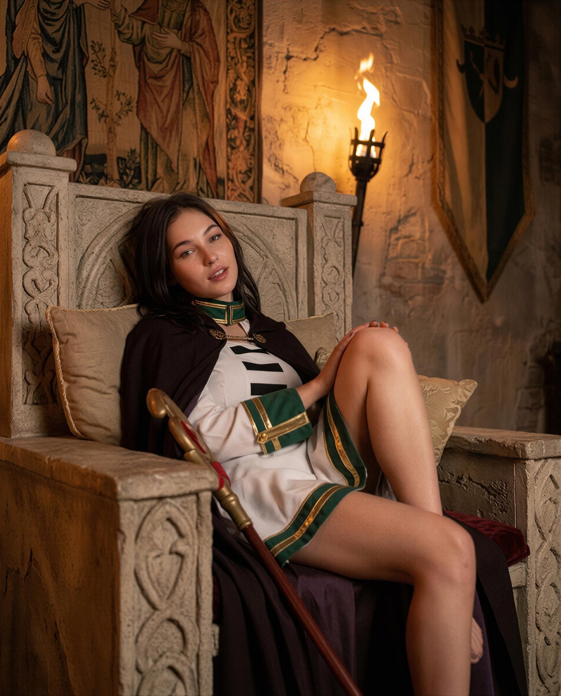 Throne, me, and a closed-door show — ticket holders only 😏, by Roksolana Fedorenko