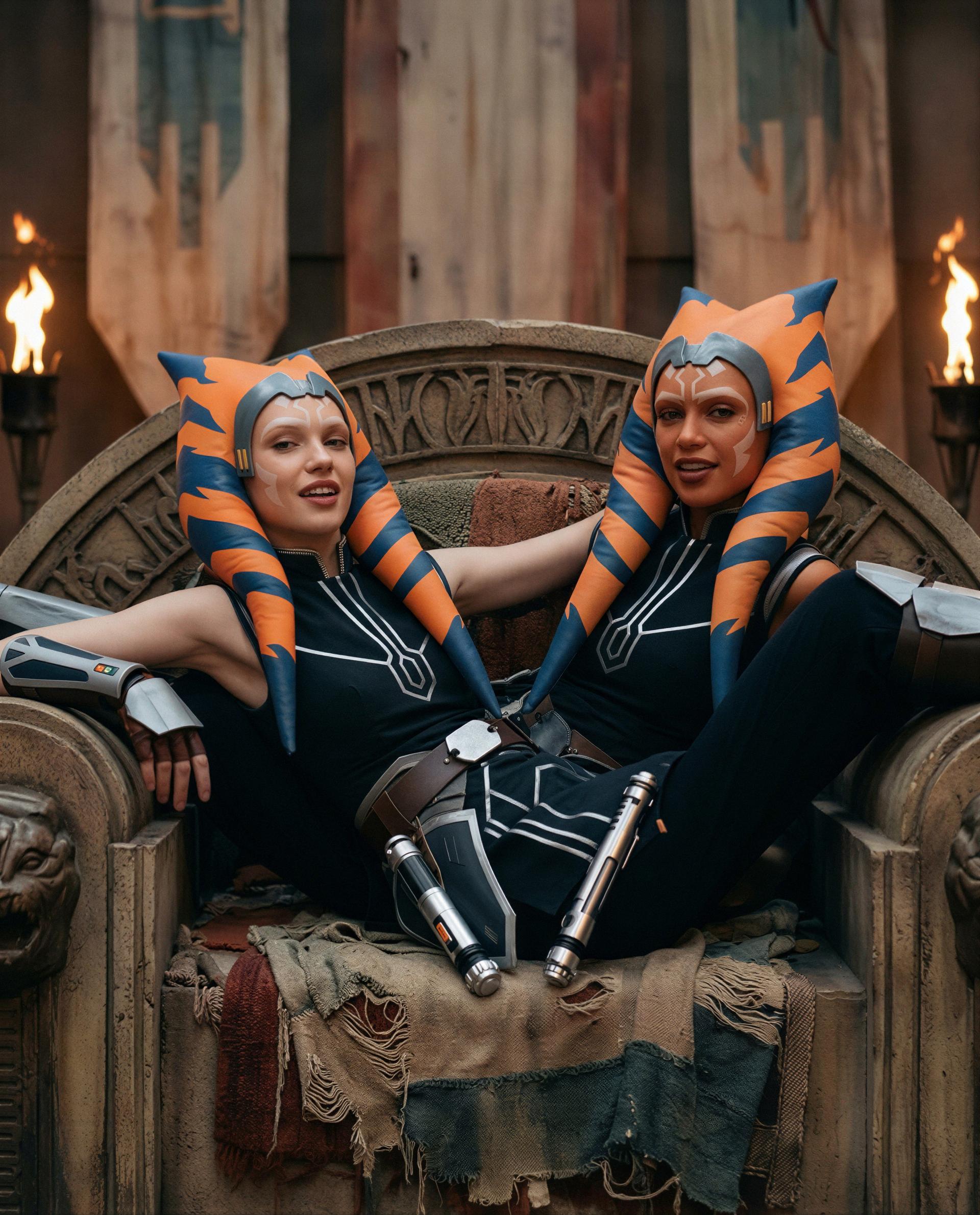 Throne's big enough for two—slide over and let's get dangerous 😉, by Andreia Alves