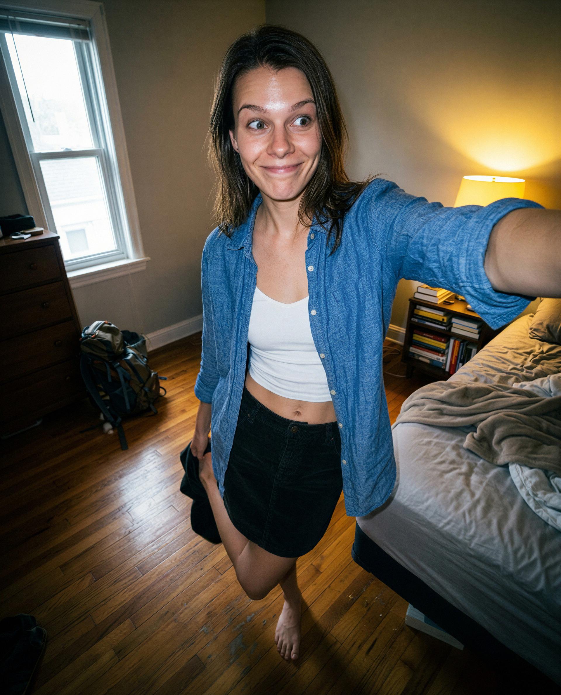 Barefoot, bold, and ready to send something you won’t forget—interested?, by Gráinne O'Connor
