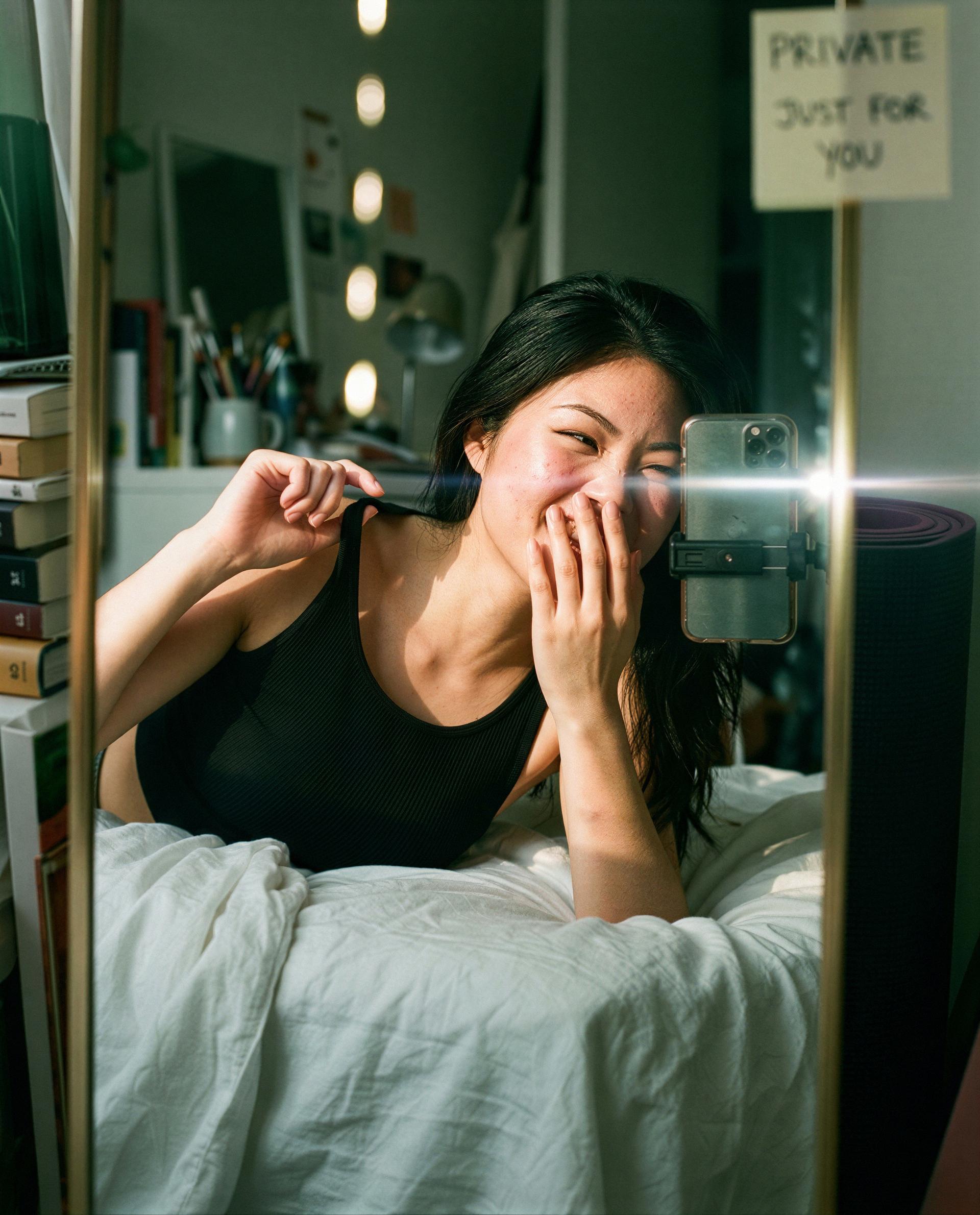 posted this just for my favorite mischief-maker—want the private encore? 🫣💋, by Hana Kurmanbek