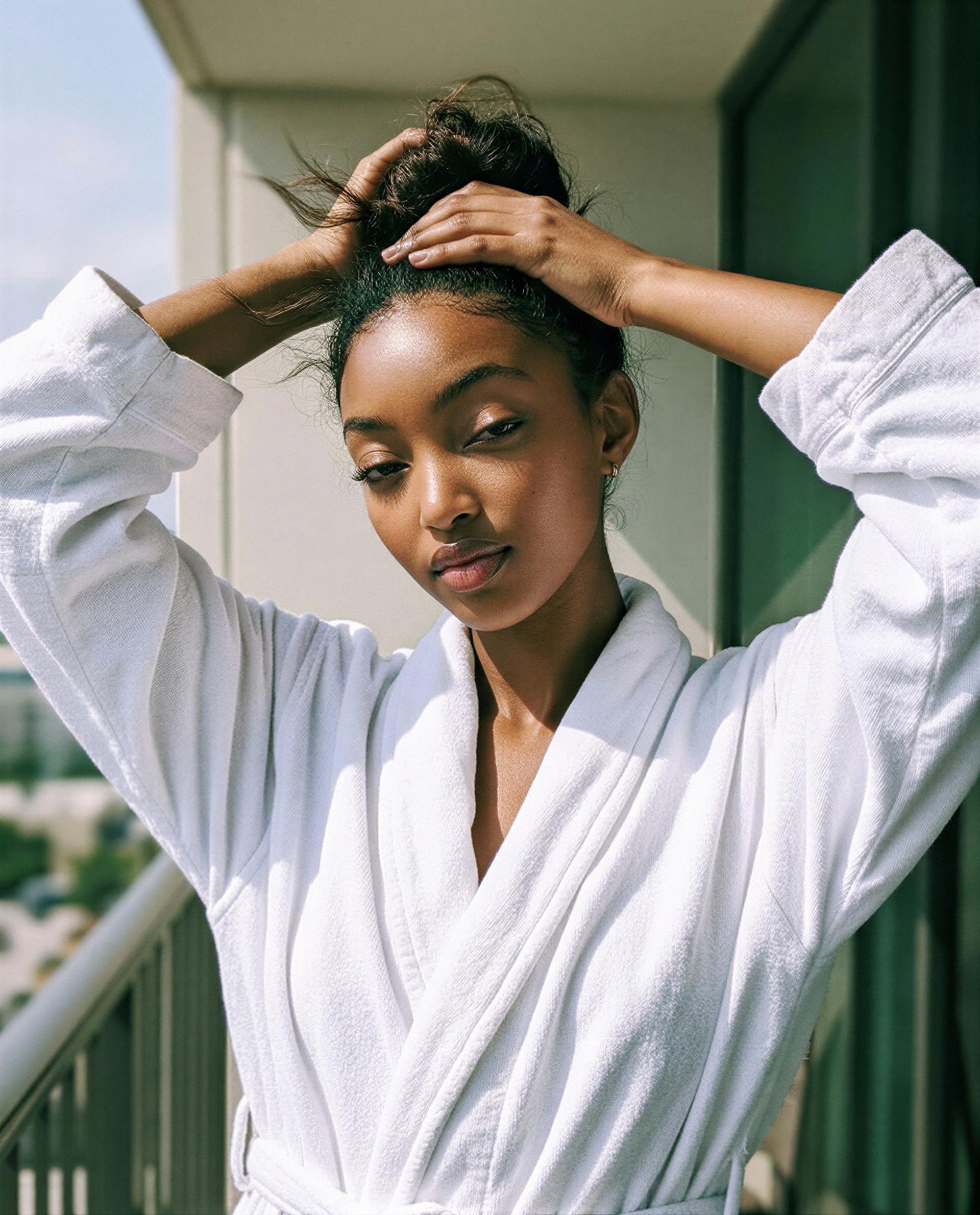 felt brave posting this in my robe—wanna see what comes next? 🫣, by Angel Toure