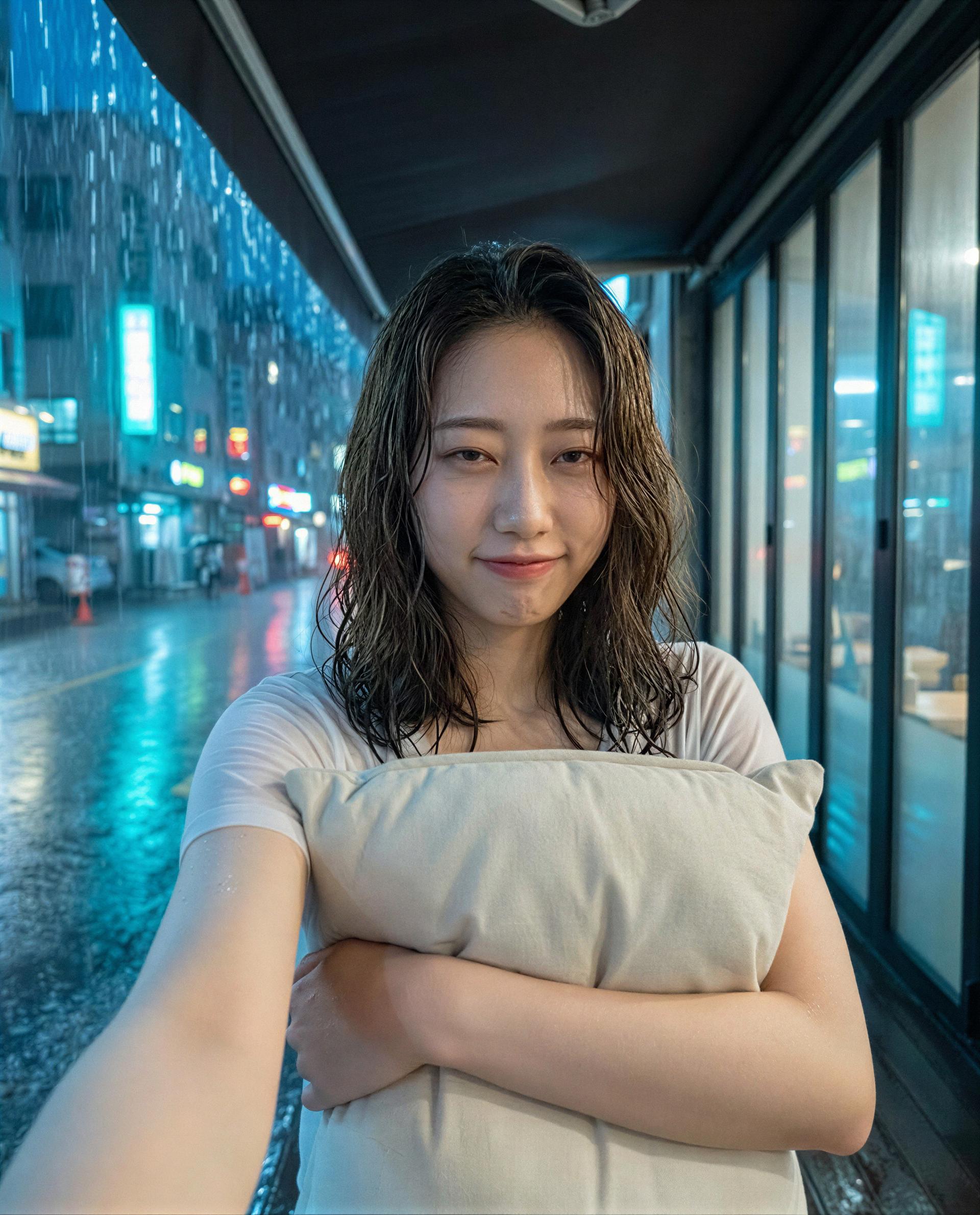 Drenched and for your eyes only—come make tonight unforgettable 😘, by Rui Yang