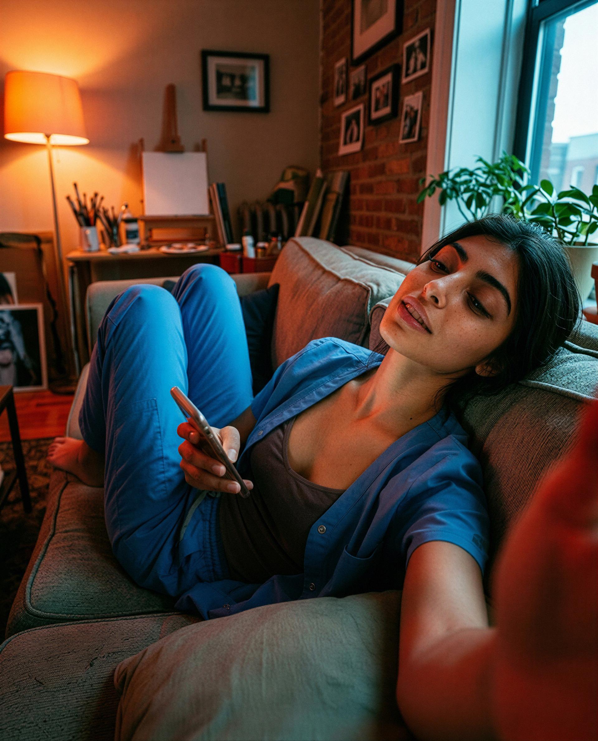 Long shift, short patience—come make my night worth staying up for. 💕, by Nesrin Amari