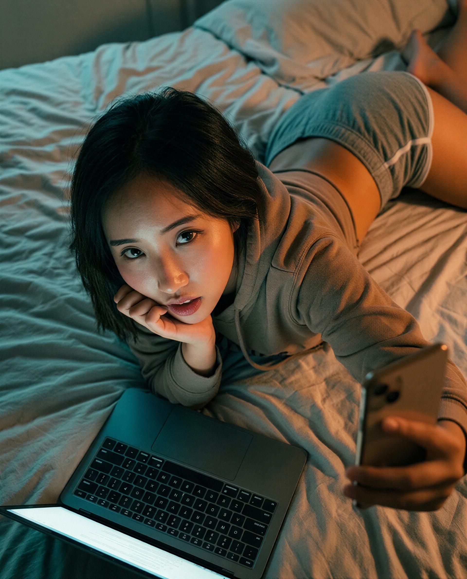 Lights low, hoodie on - be my VIP and I'll give you your very own late-night show 😘, by Ava Yamamoto
