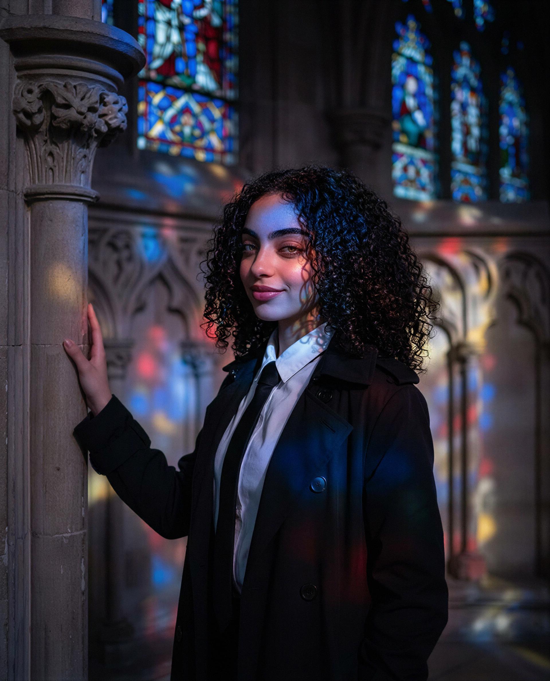 This chapel's echoes are begging for your footsteps—don't make me wait. 😘💕, by Fatima Hassan