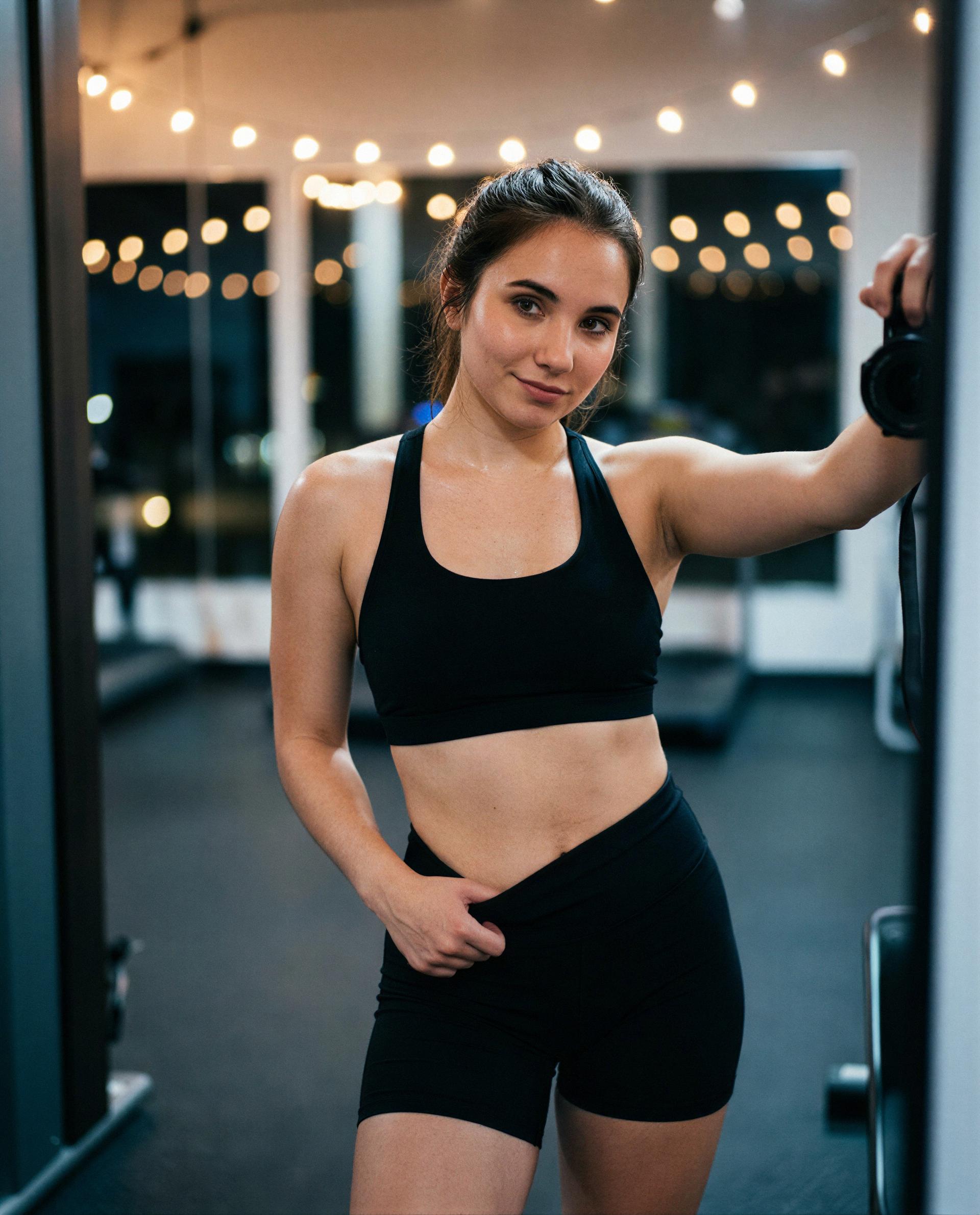 Sweat on my skin, thoughts of you—think you can handle both? 😉, by Andreia Martins