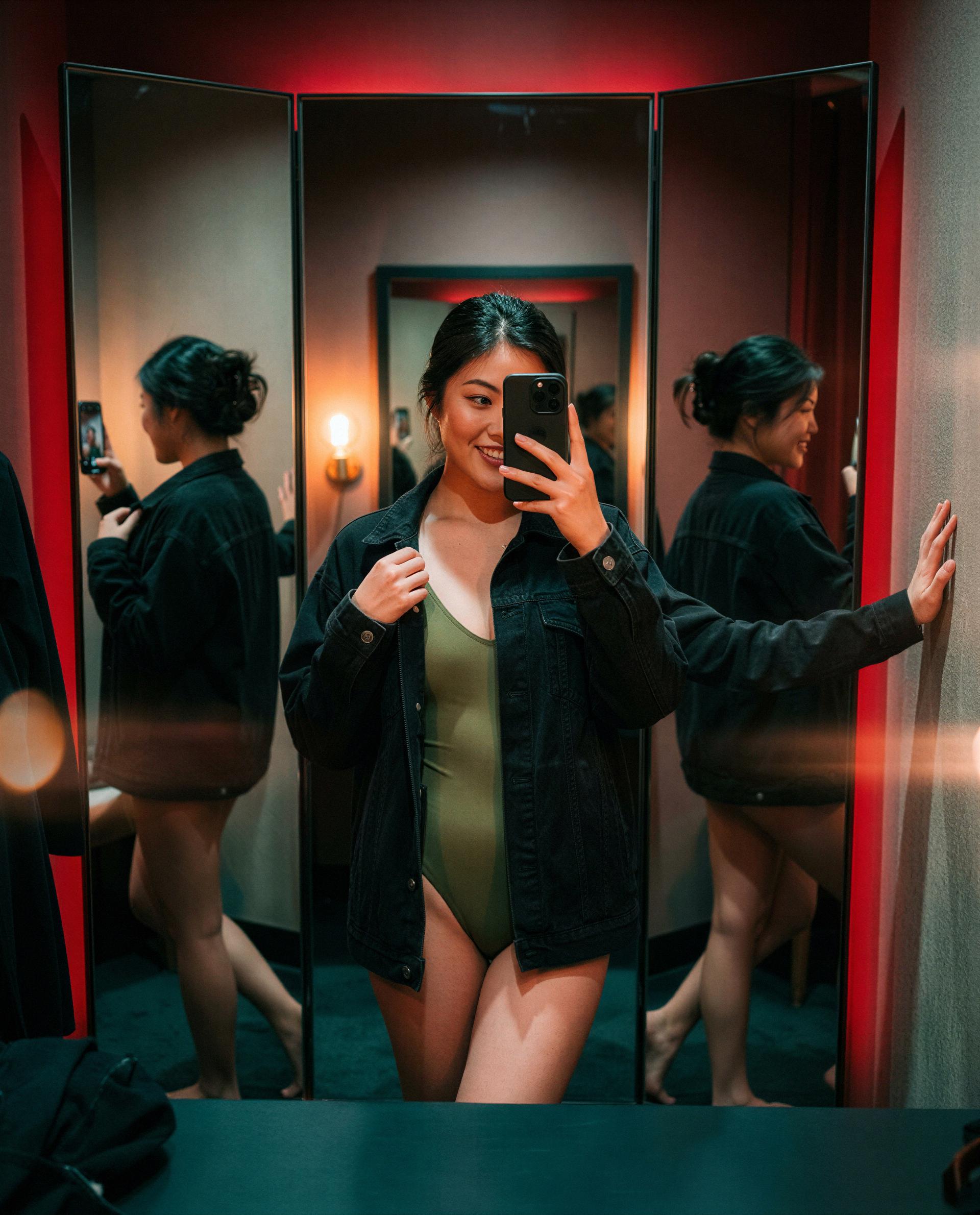 is this too much? come closer and whisper what you'd do next 🫣💋, by Hana Kurmanbek
