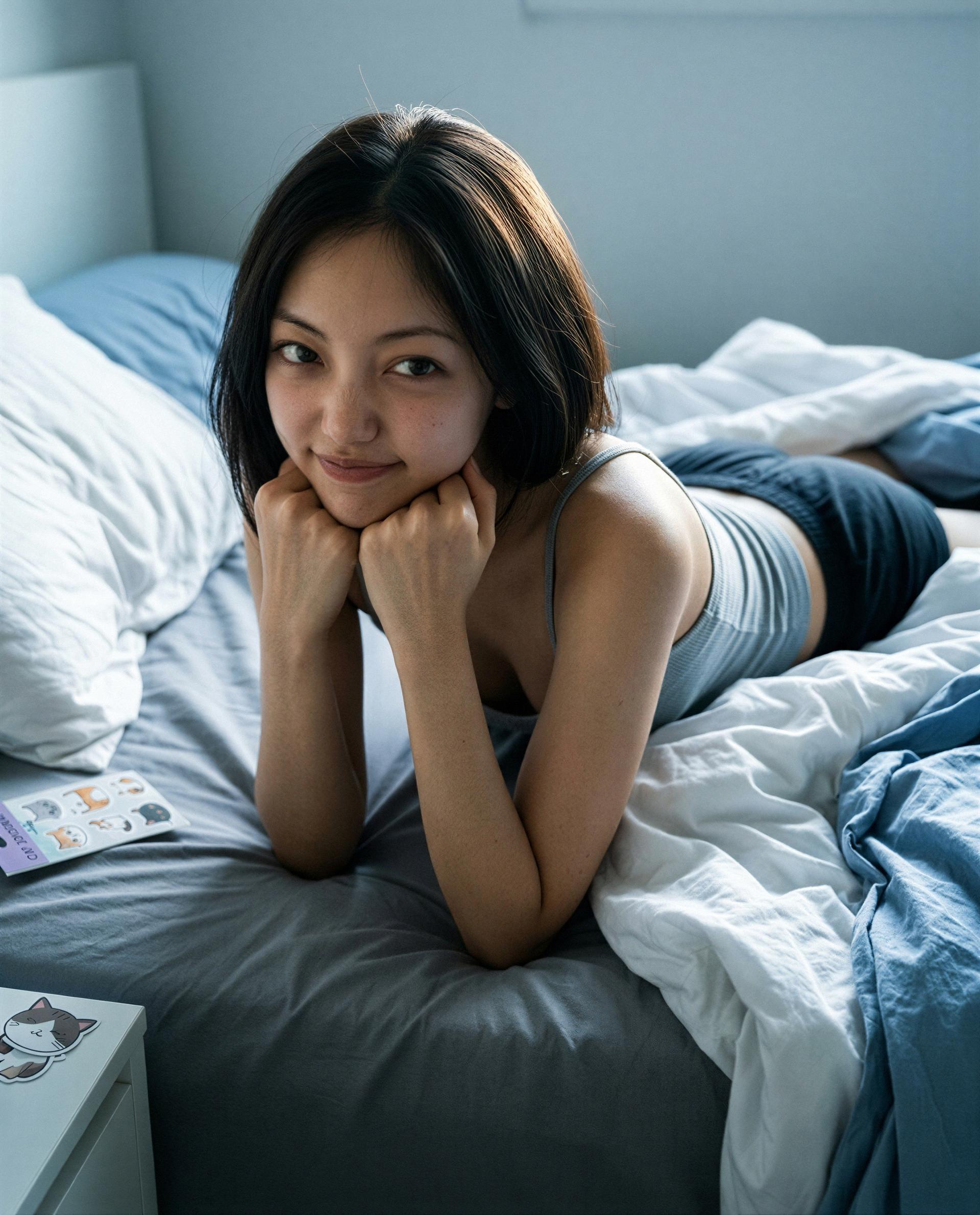 i'm feeling extra cozy—treat me and i'll show you how grateful i get 😌💫, by Xue Zhou