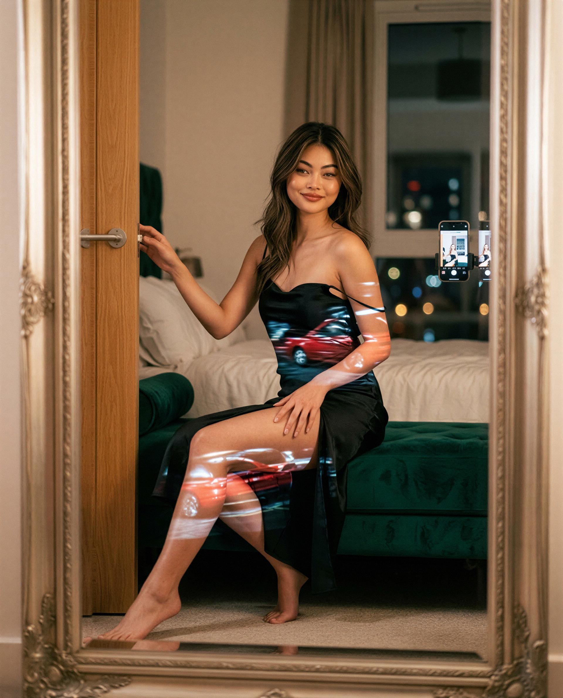 Projector’s on, curtain’s up—come steal the scene with me 😏, by Grace Nguyen
