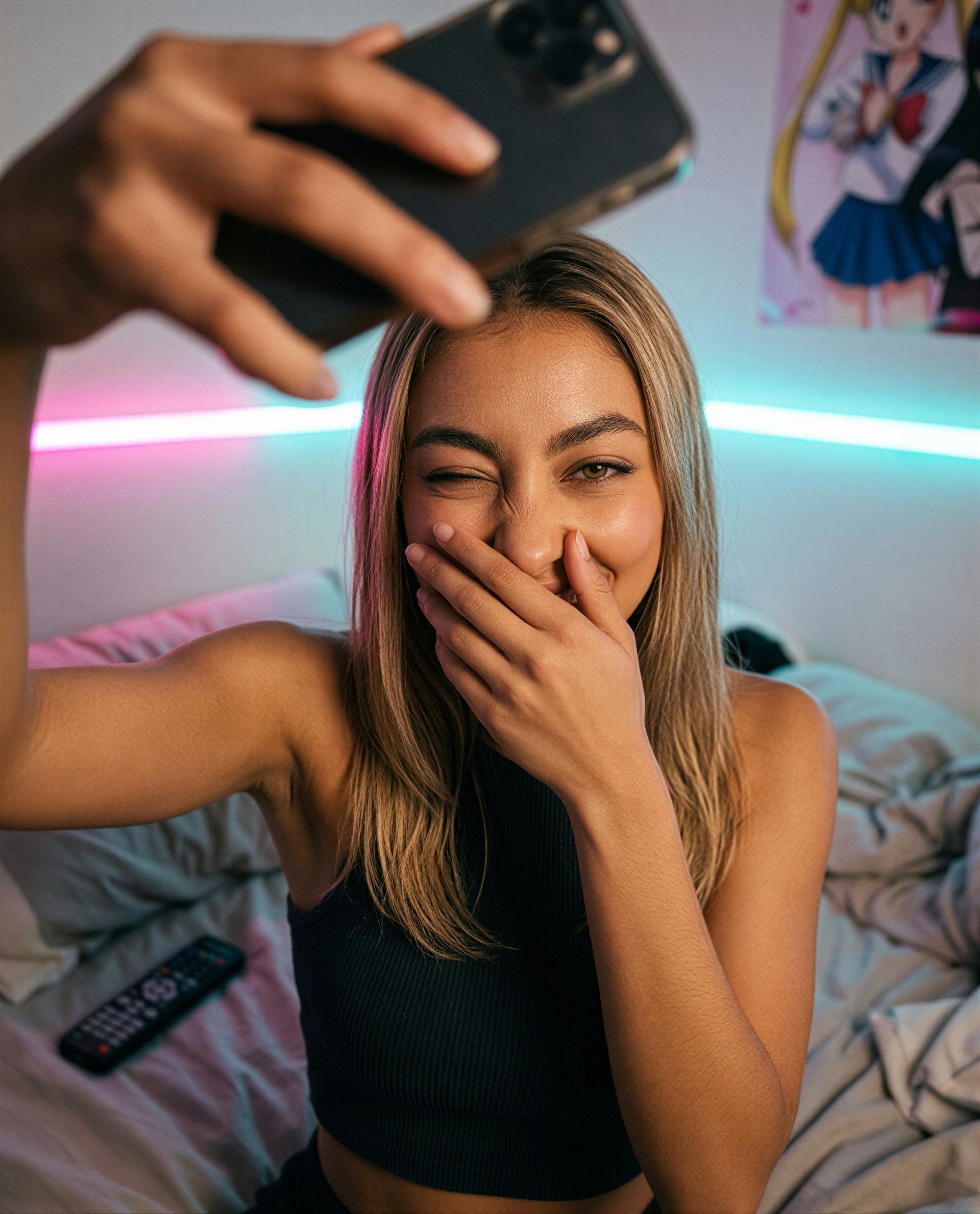 If you were here I'd make you guess what's behind this smile - wanna play? 😘💕, by Ika Bayu