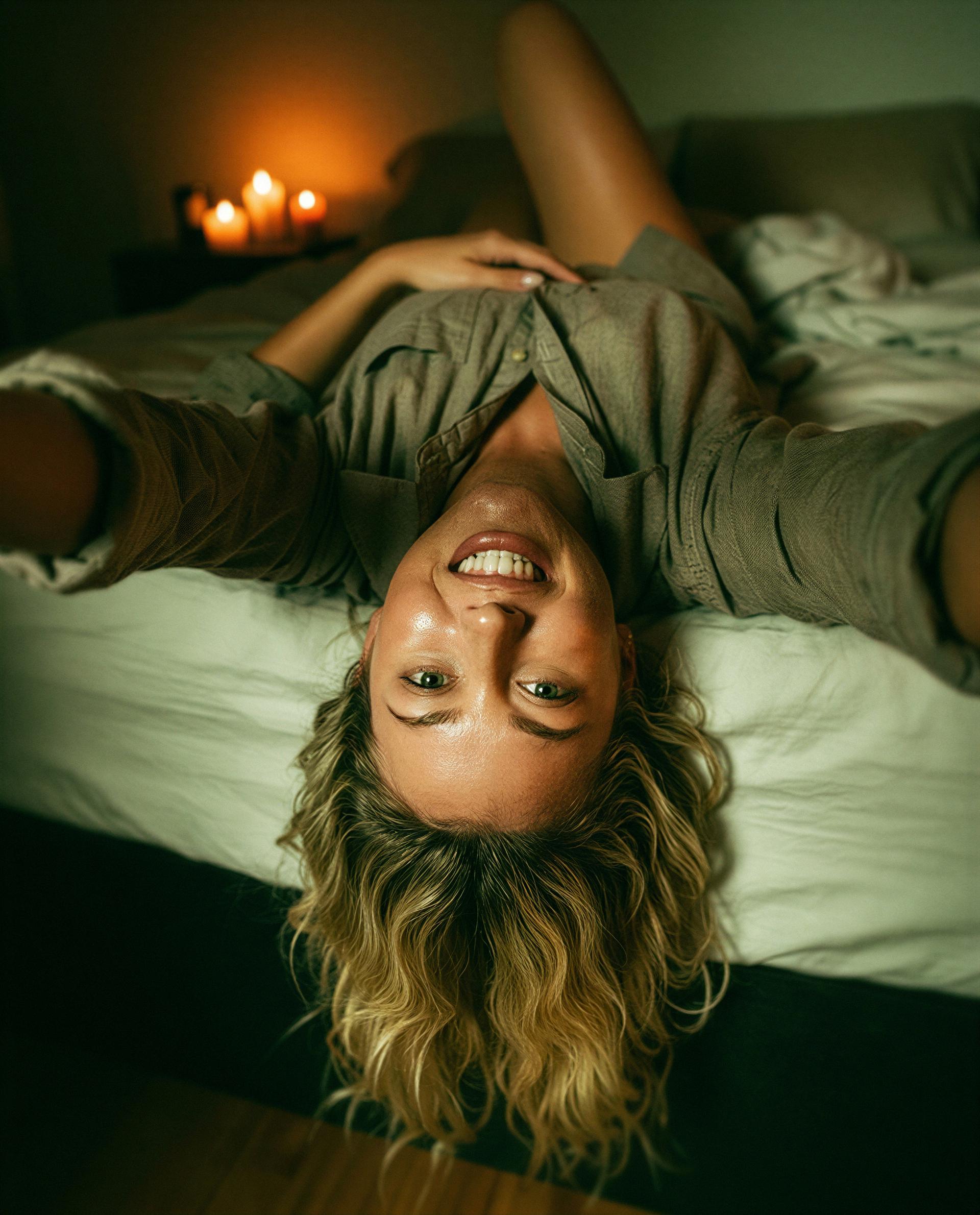 I'm dangling a smile just for you - come collect it, babe? 😉💕, by Ngoc Anh Ly