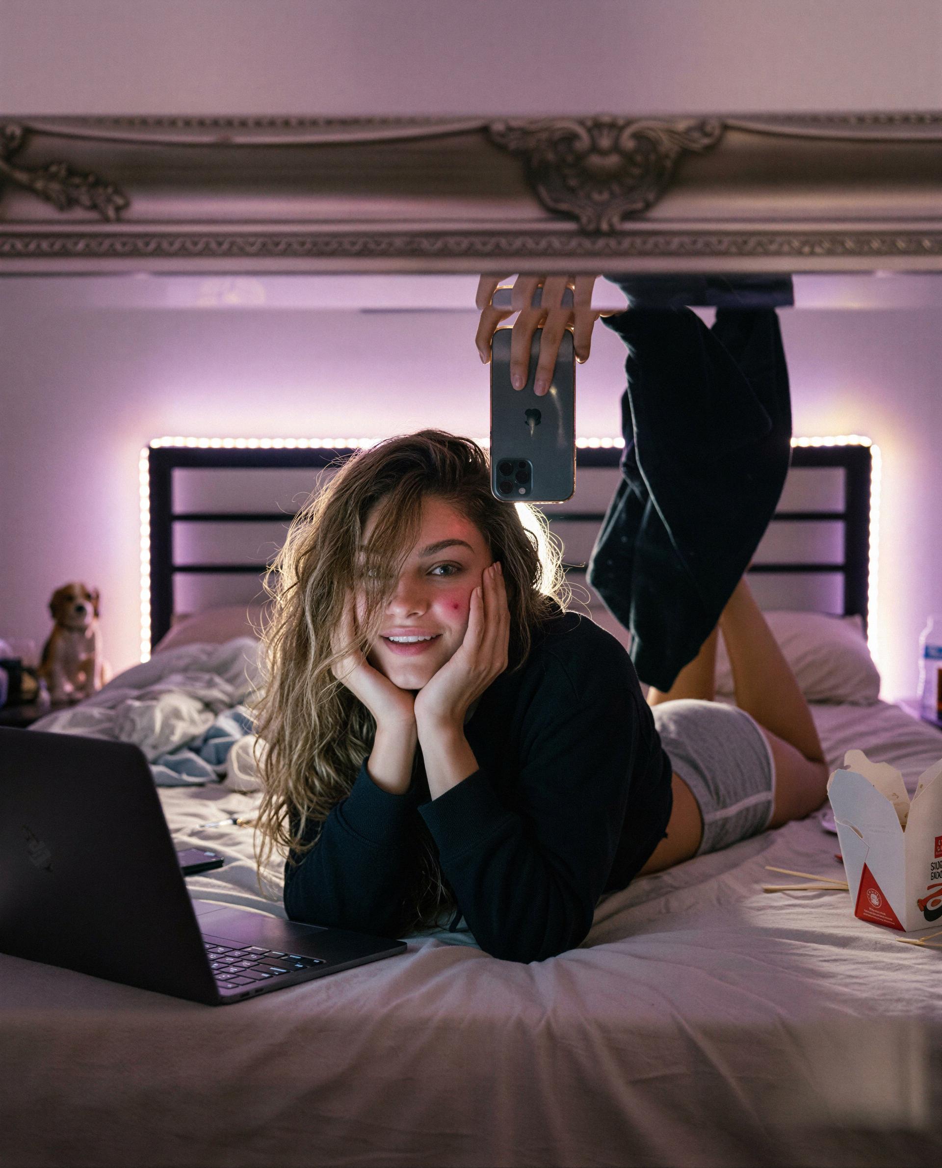Lights down, sheets messy, and the best part’s for your eyes only—come claim it. 😉, by Aisha Khan