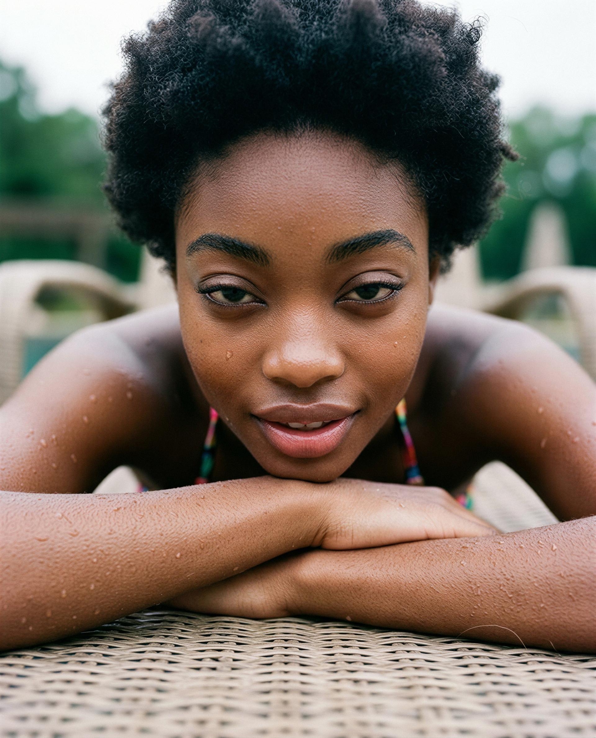 Soaked in sunshine and trouble - wanna take this to my inbox for a closer look? 😉💕, by Zola Lewis